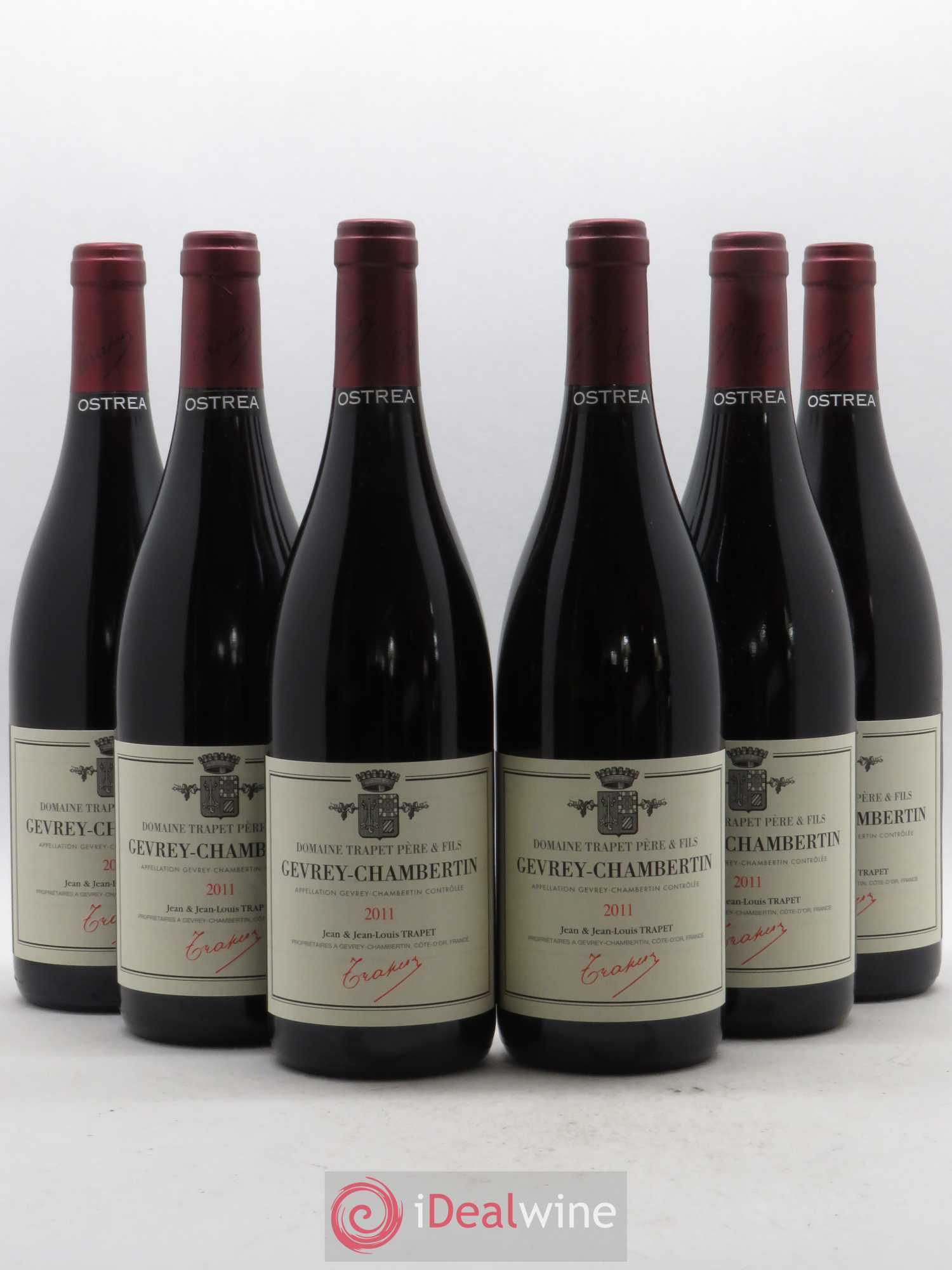 Gevrey-Chambertin Ostrea Domaine Trapet 2011 - Lot de 6 bouteilles - 0
