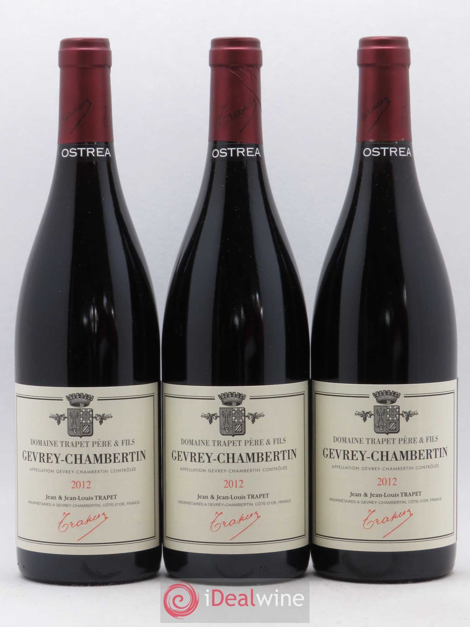 Gevrey-Chambertin Ostrea Domaine Trapet 2012 - Lot de 6 bouteilles - 1