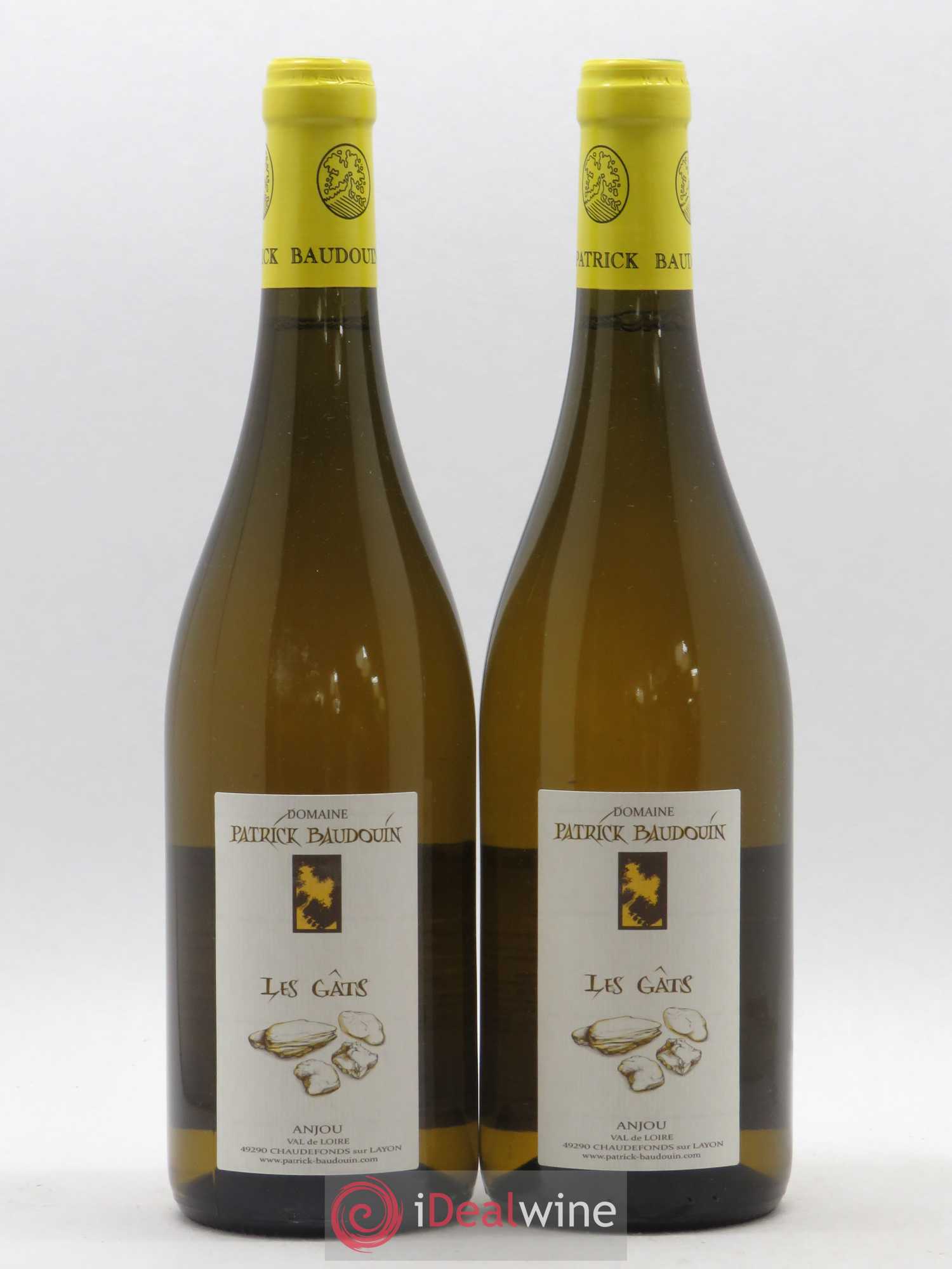 Anjou Les Gats Patrick Baudouin 2012 - Lot de 2 bouteilles - 0