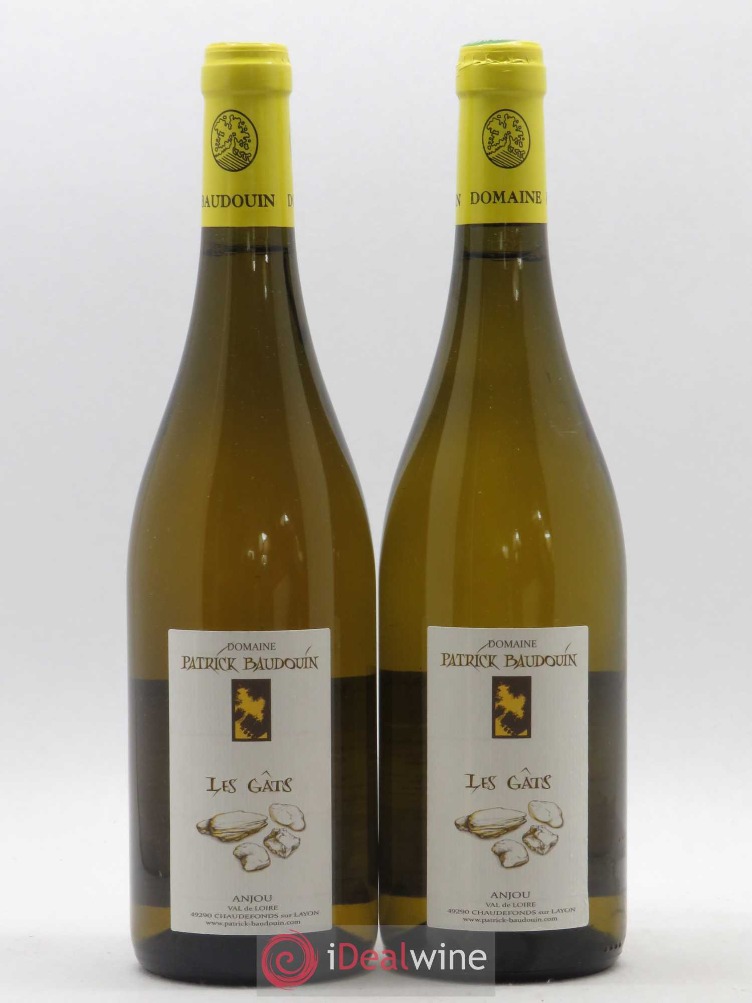 Anjou Les Gats Patrick Baudouin 2012 - Lot de 2 bouteilles - 0