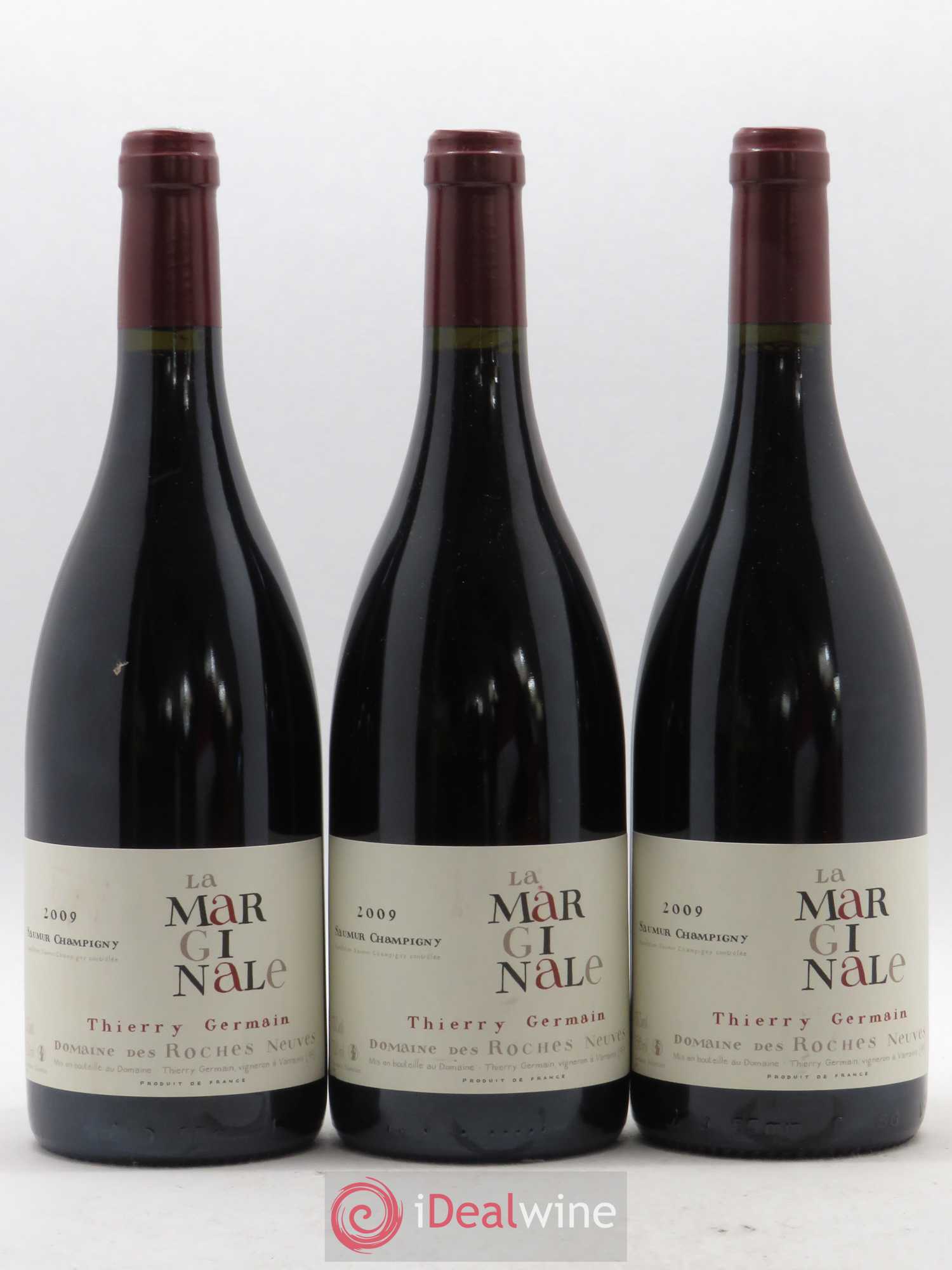 Saumur-Champigny La Marginale Domaine des Roches Neuves - Thierry Germain 2009 - Lot de 6 bouteilles - 1