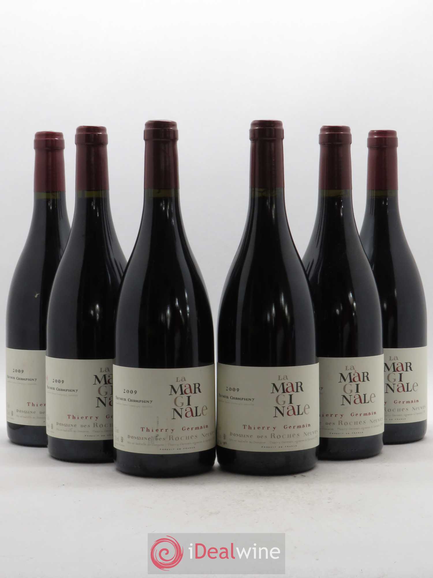 Saumur-Champigny La Marginale Domaine des Roches Neuves - Thierry Germain 2009 - Lot de 6 bouteilles - 0