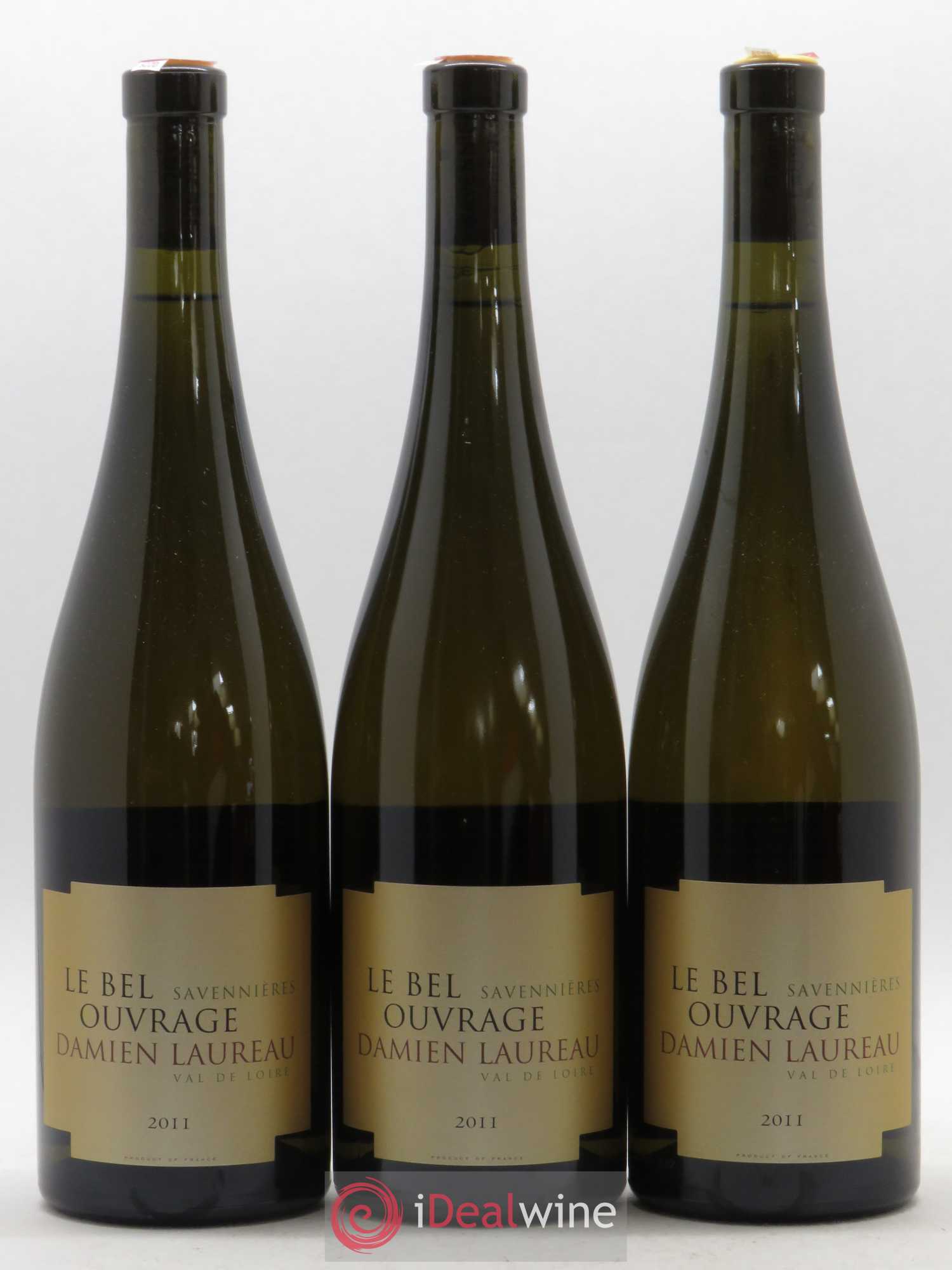 Savennières Le Bel Ouvrage Domaine Damien Laureau 2011 - Posten von 3 Flaschen - 0