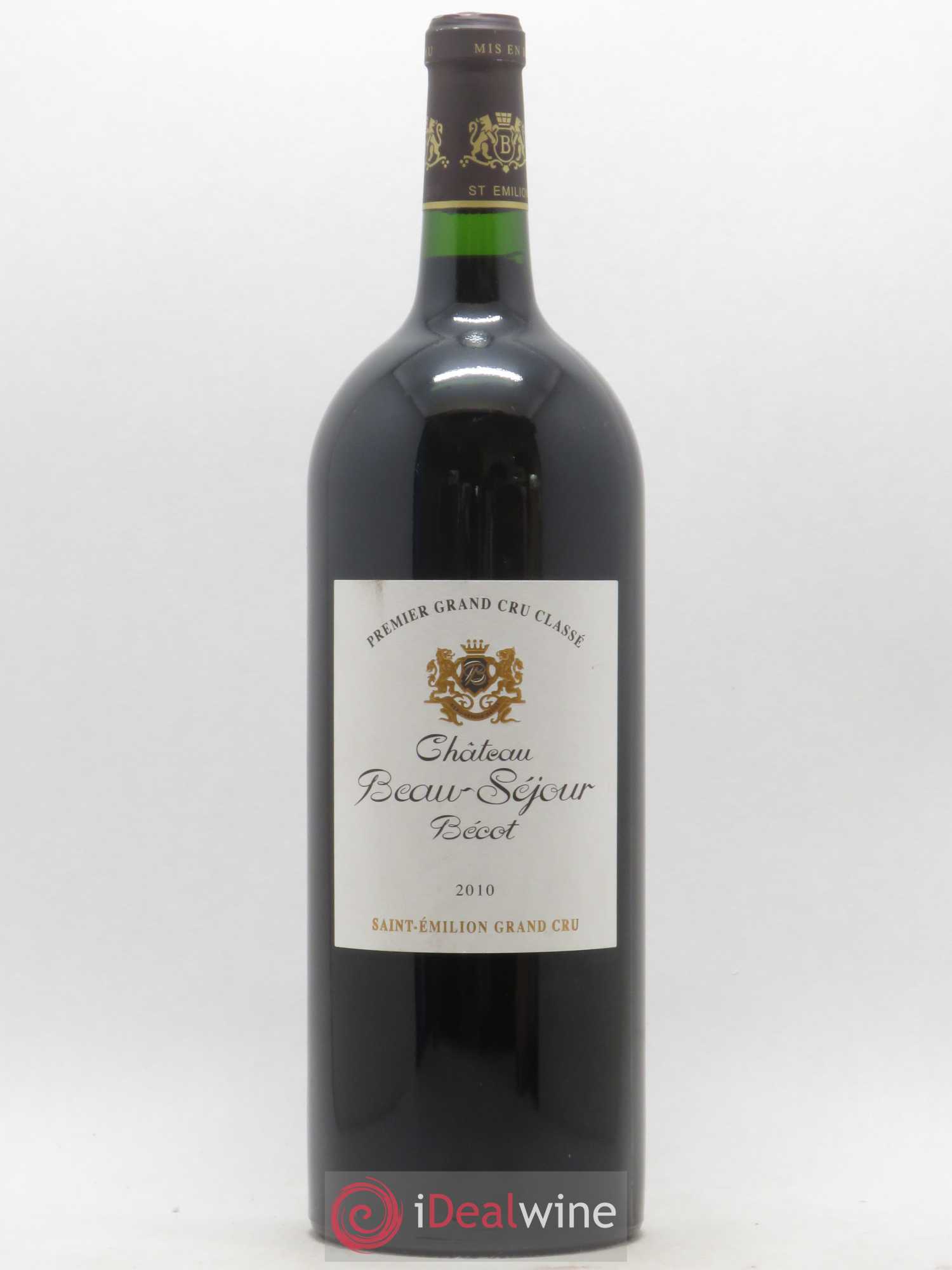 Château Beau-Séjour Bécot 1er Grand Cru Classé B 2010 - Lot de 1 magnum - 0