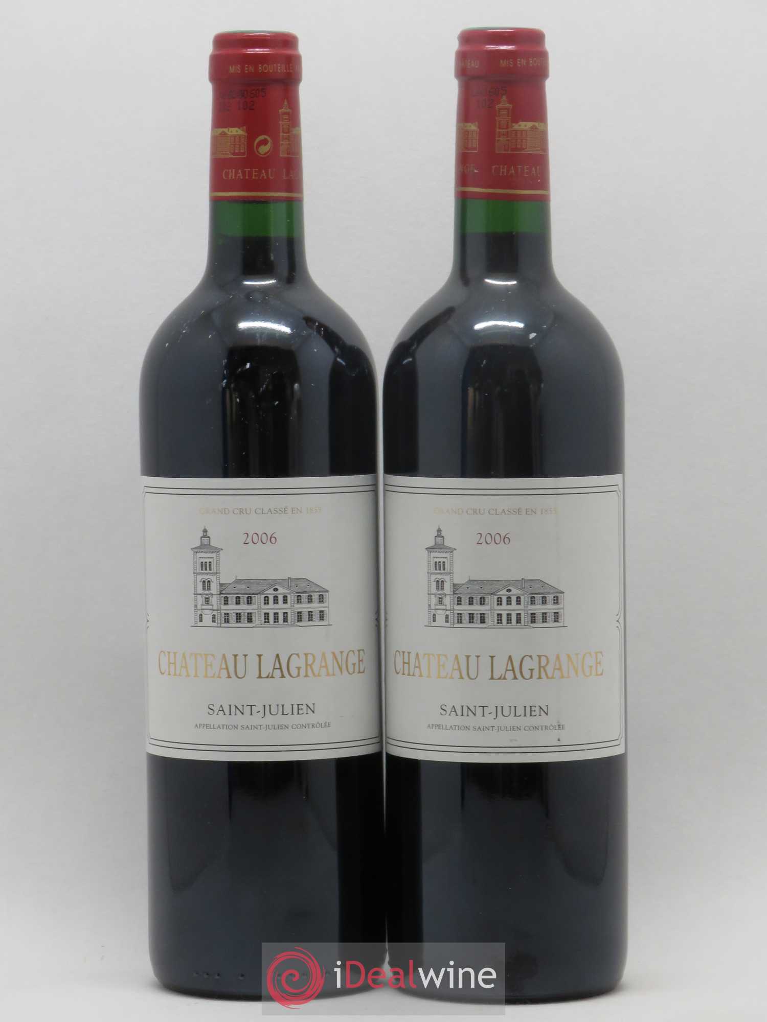 Château Lagrange 3ème Grand Cru Classé 2006 - Lot de 2 bouteilles - 0