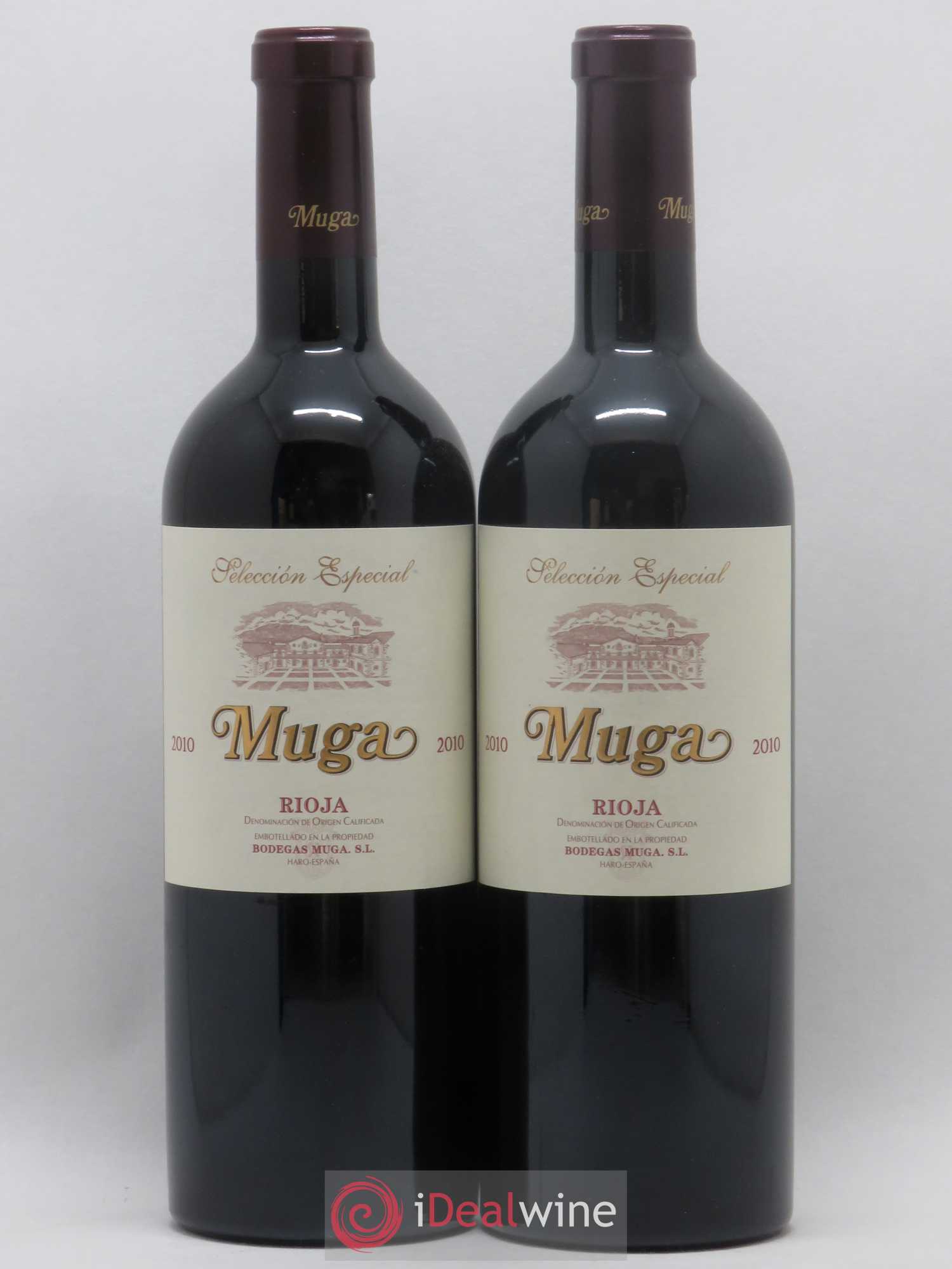 Rioja DOCA Seleccion Especial Muga 2010 - Lot of 2 bottles - 0