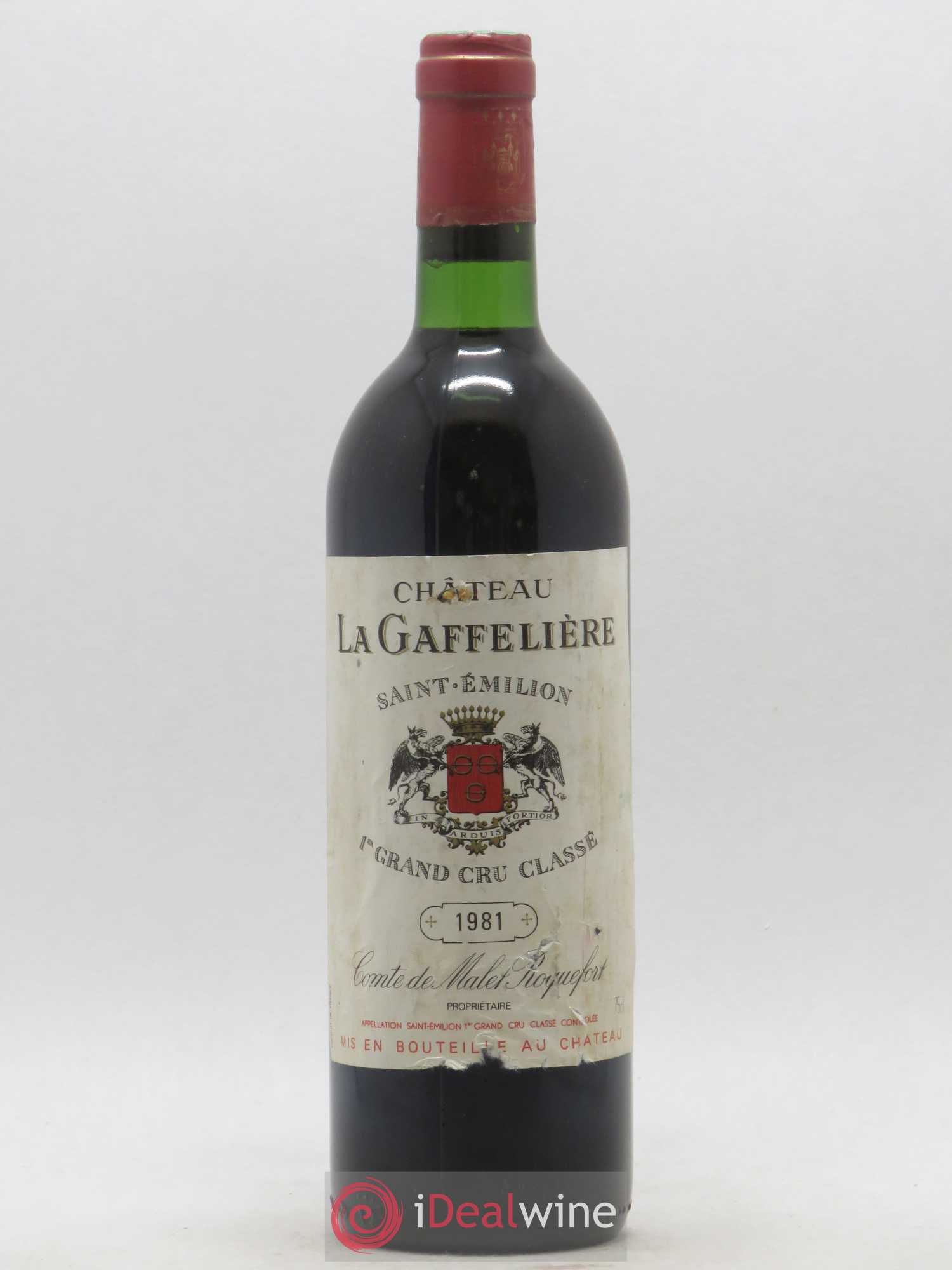 Château la Gaffelière 1er Grand Cru Classé B 1981 - Lot de 1 bouteille - 0