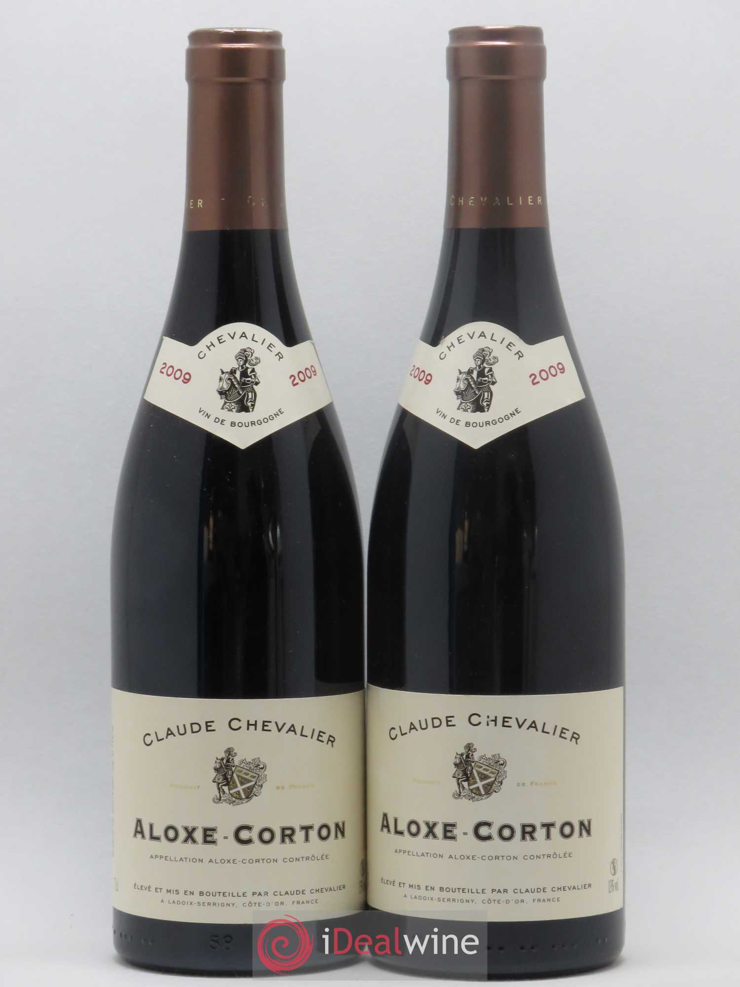 Aloxe-Corton Claude Chevalier 2009 - Lot de 2 bouteilles - 0