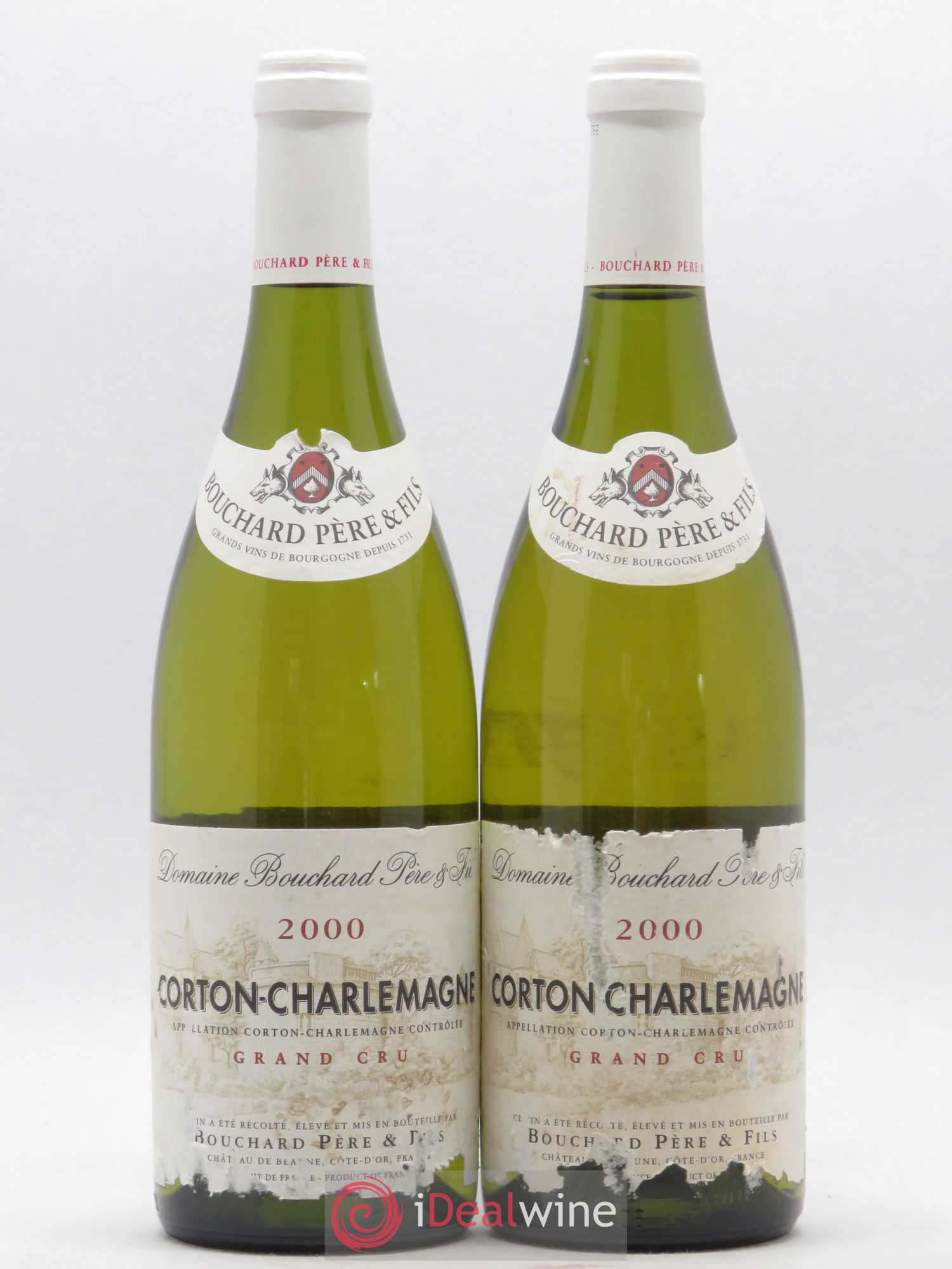 Corton-Charlemagne Grand Cru Bouchard Père & Fils 2000 - Lot de 2 bouteilles - 0