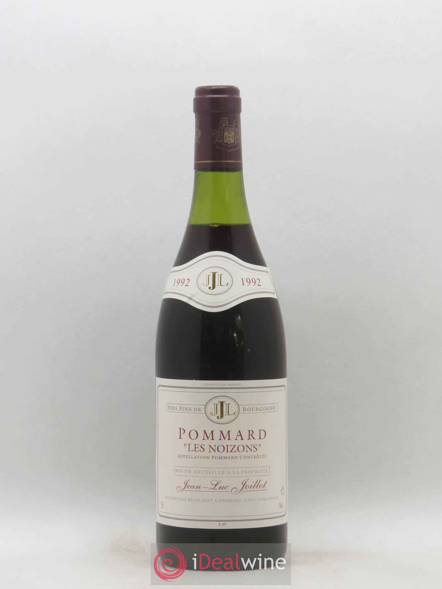 Pommard Les Noizons Joillot 1992 - Posten von 1 Flasche - 0