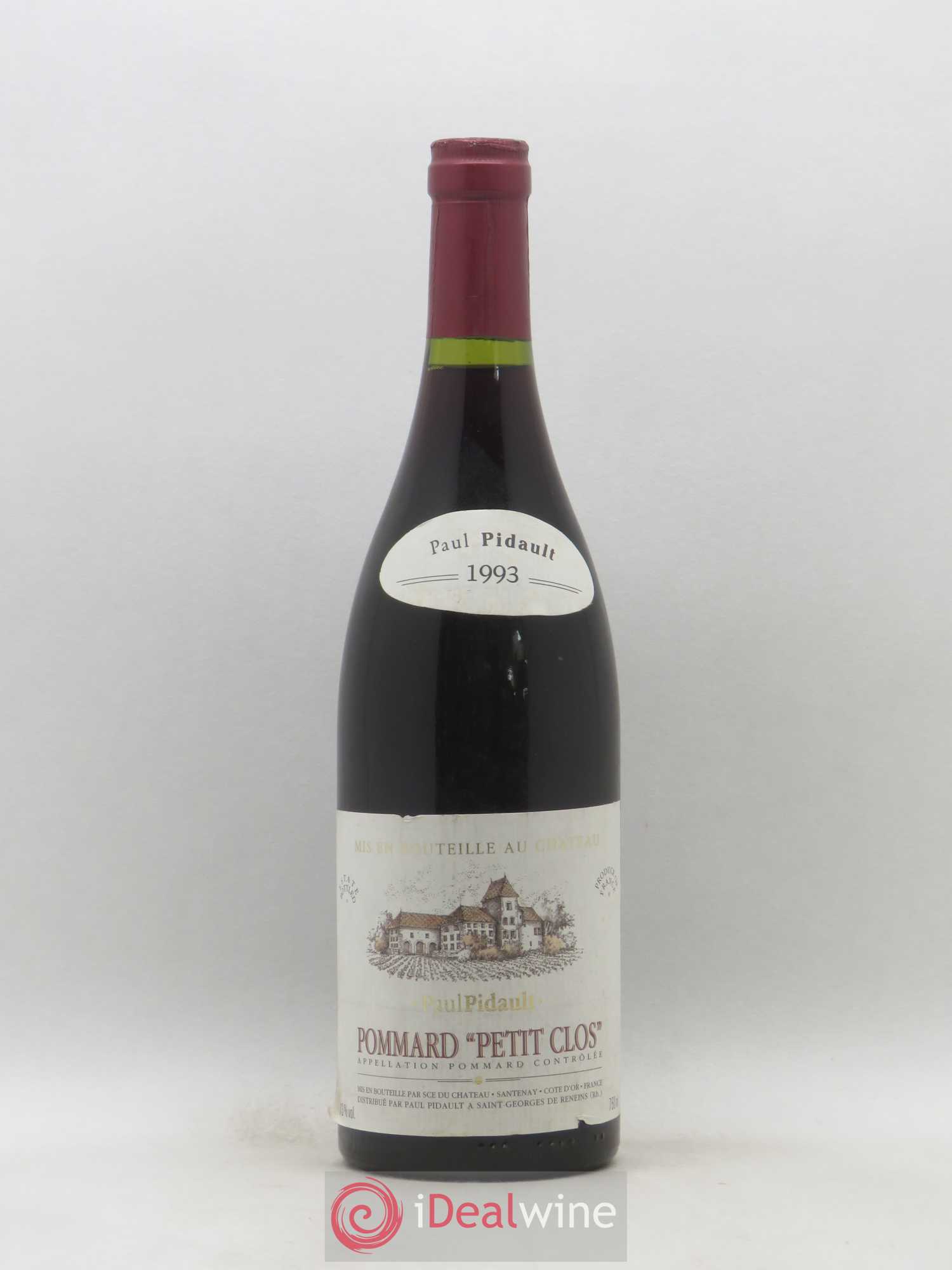 Pommard Petit Clos Pidault 1993 - Lot de 1 bouteille - 0