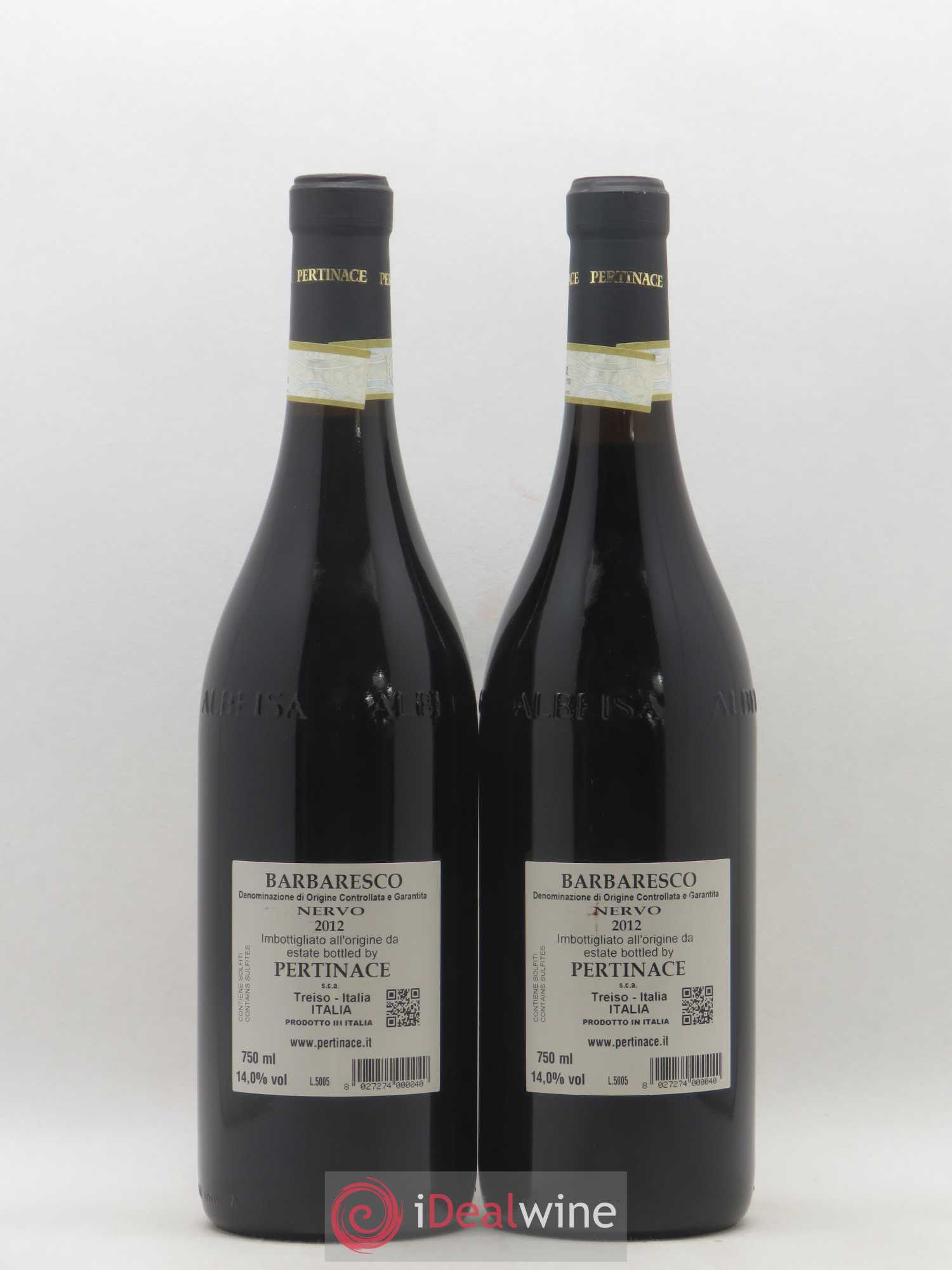 Barbaresco DOCG Nervo Pertinace 2012 - Posten von 2 Flaschen - 1