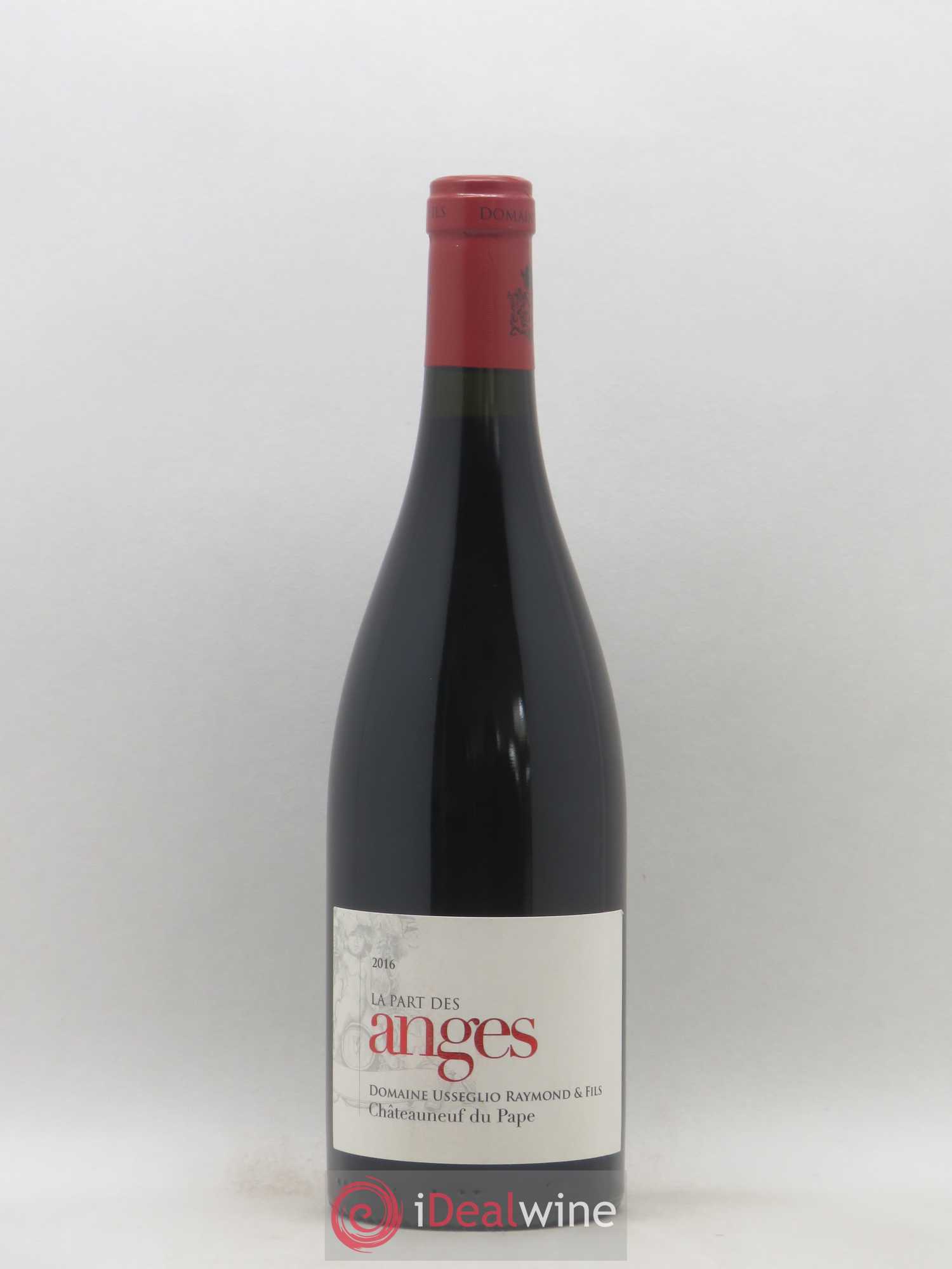 Châteauneuf-du-Pape La Part des Anges Raymond Usseglio (Domaine) 2016 - Lot de 1 bouteille - 0