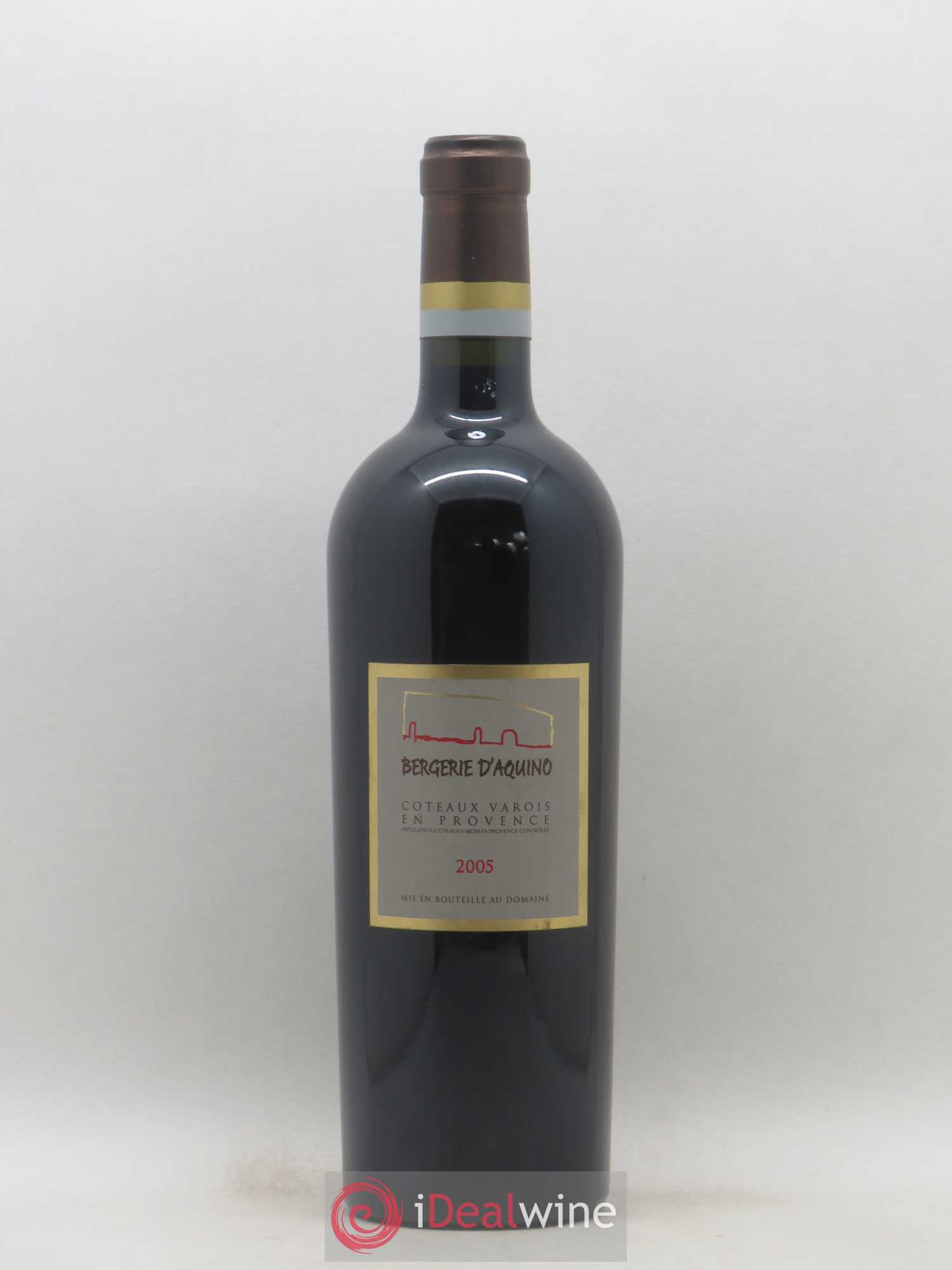 Coteaux Varois en Provence Bergerie d'Aquino 2005 - Posten von 1 Flasche - 0