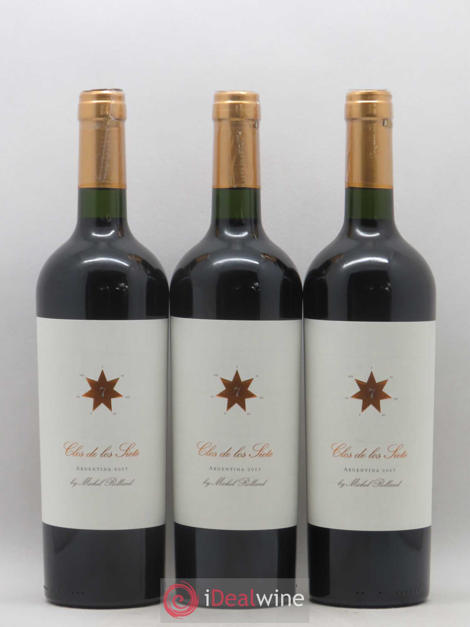 Vins Etrangers Clos de Siete 2017 - Lot de 3 bouteilles - 0