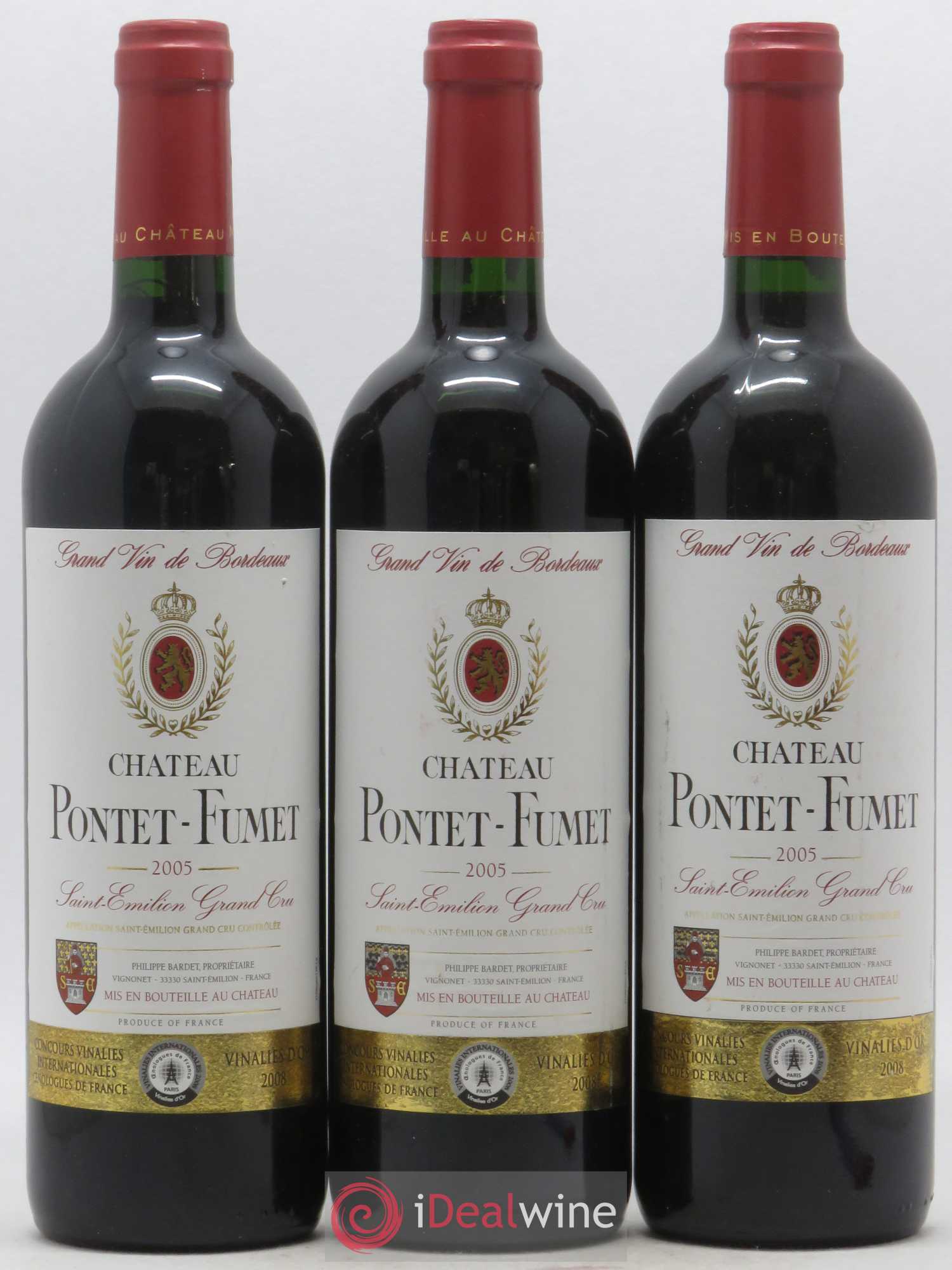 Pontet-Fumet 2005 - Posten von 3 Flaschen - 0