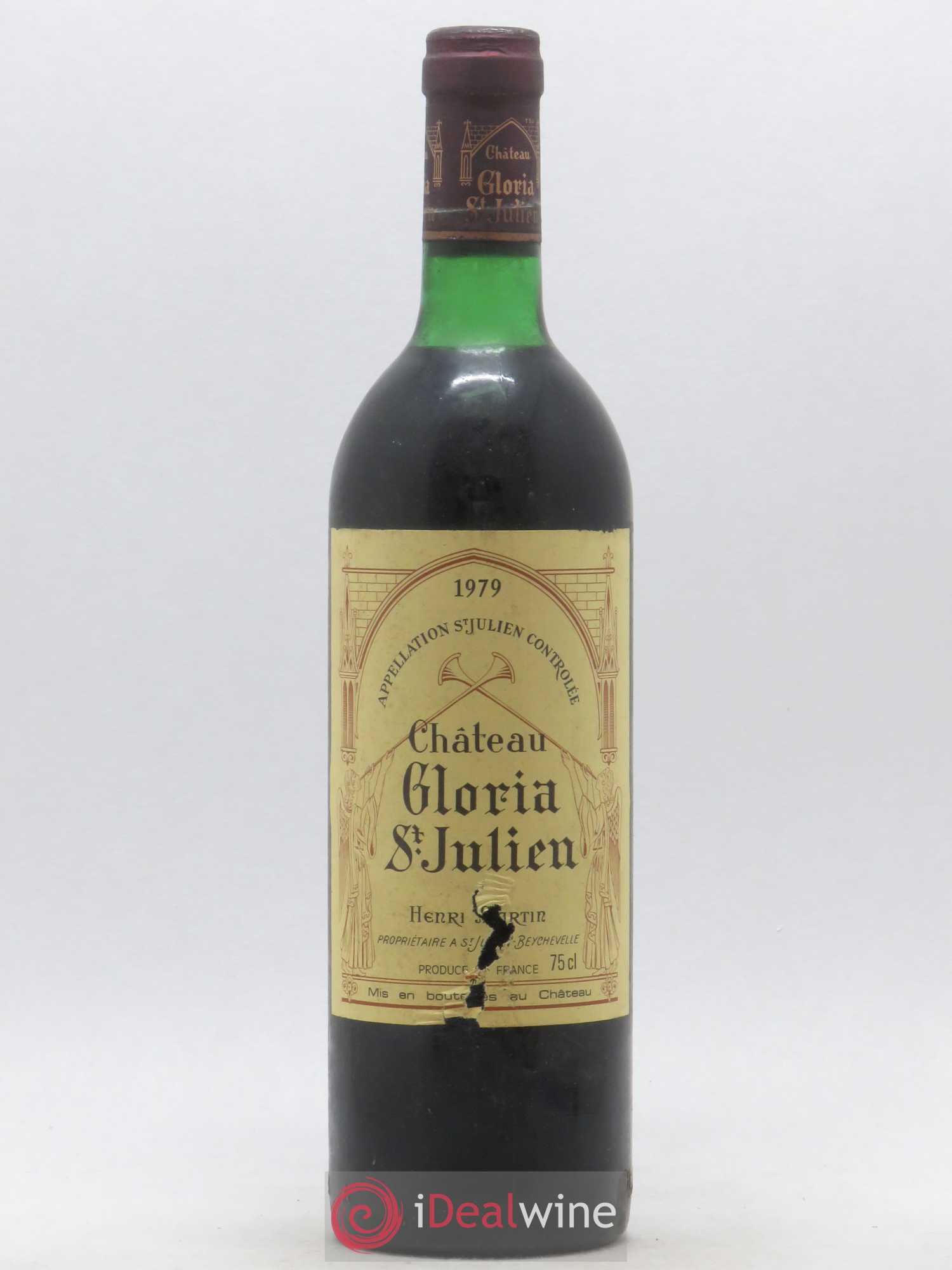 Château Gloria 1979 - Lot de 1 bouteille - 0