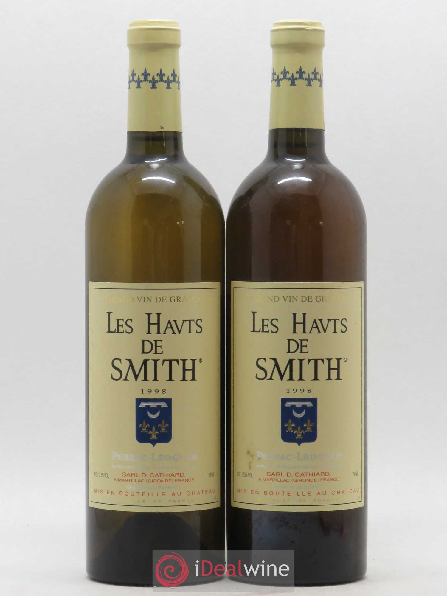 Les Hauts de Smith Second Vin 1998 - Lot de 2 bouteilles - 0