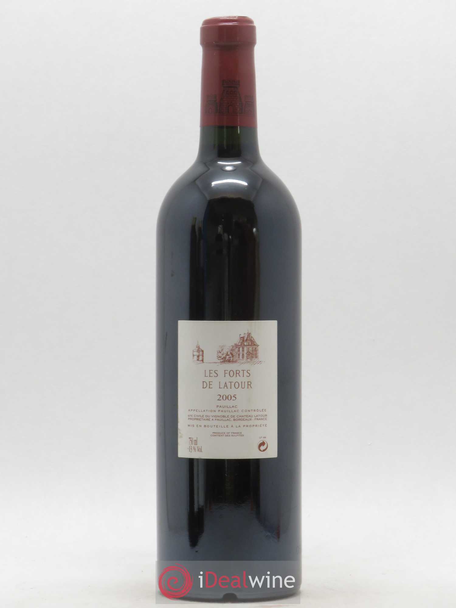 Les Forts de Latour Second Vin 2005 - Lot de 1 bouteille - 1