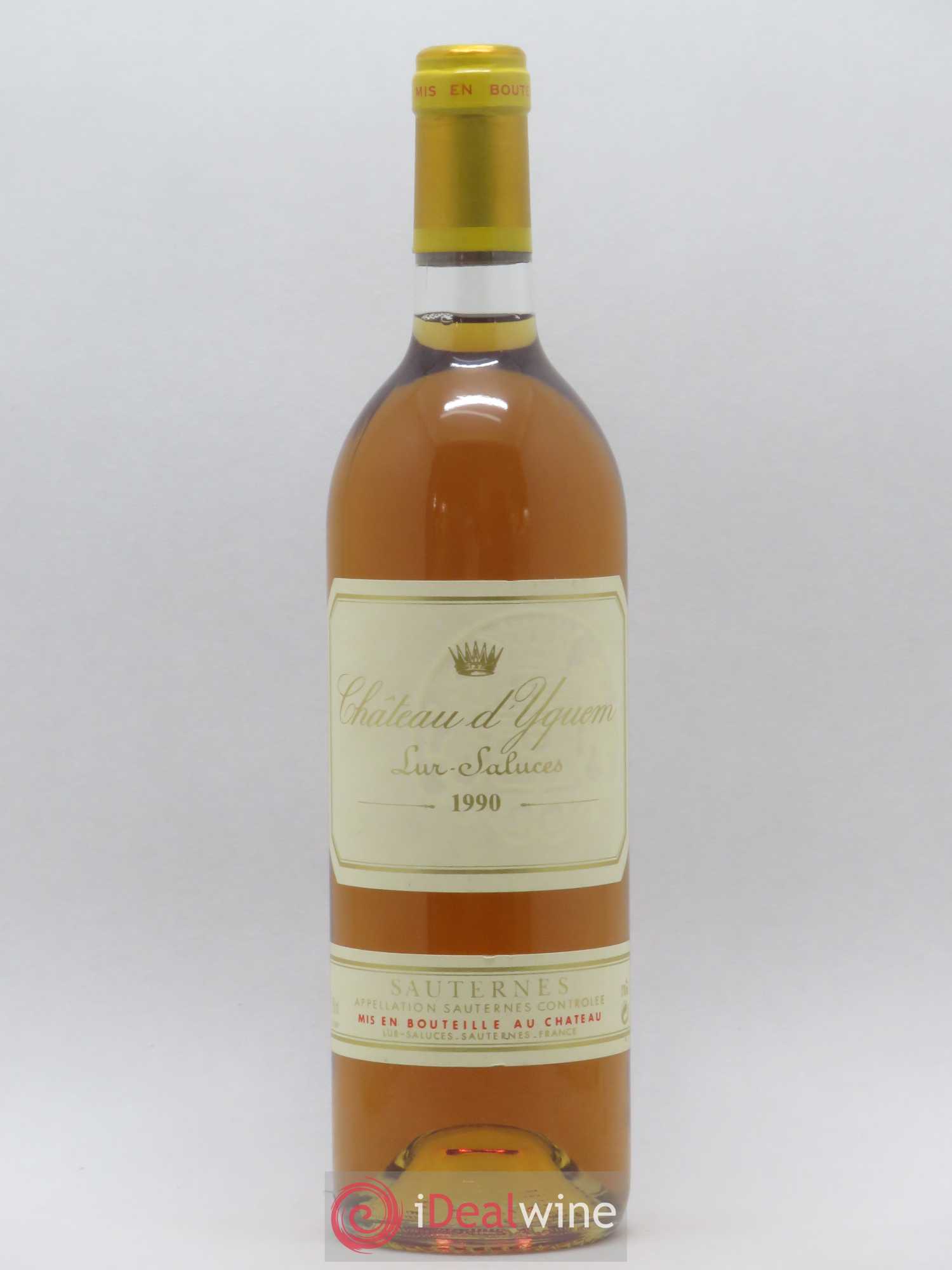 Château d' Yquem 1er Cru Classé Supérieur 1990 - Lotto di 1 bottiglia - 0