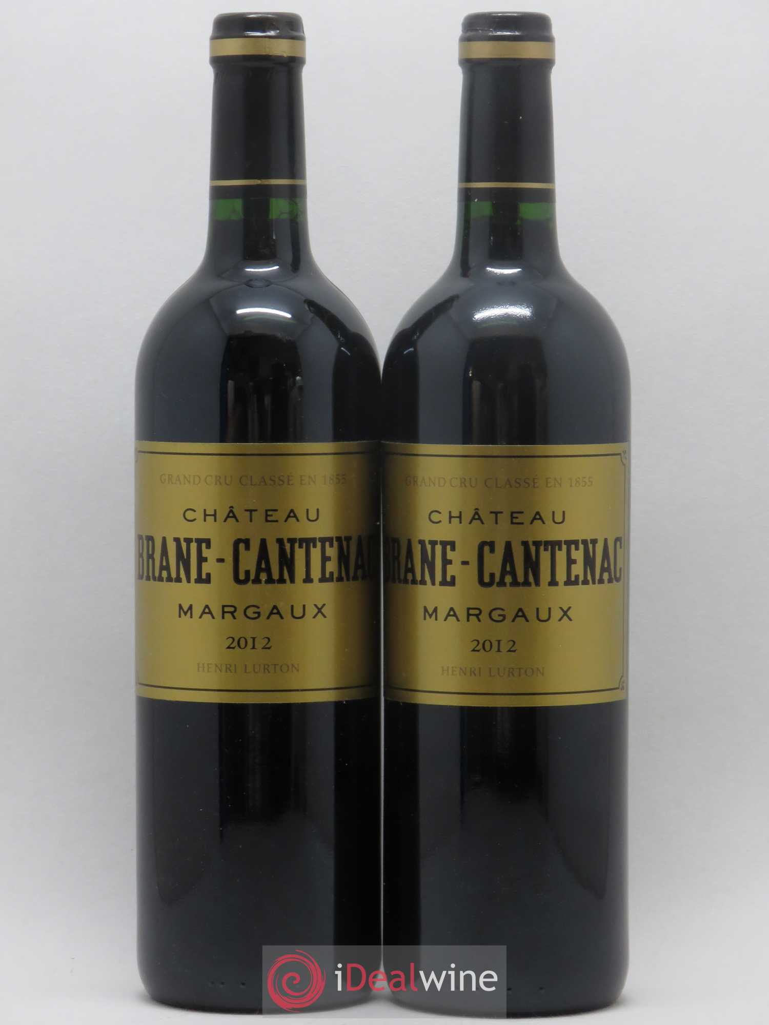 Château Brane Cantenac 2ème Grand Cru Classé 2012 - Lot de 2 bouteilles - 0