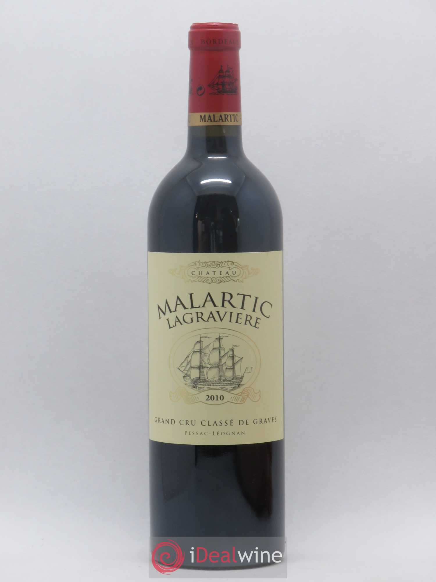 Château Malartic-Lagravière Cru Classé de Graves 2010 - Lot de 1 bouteille - 0