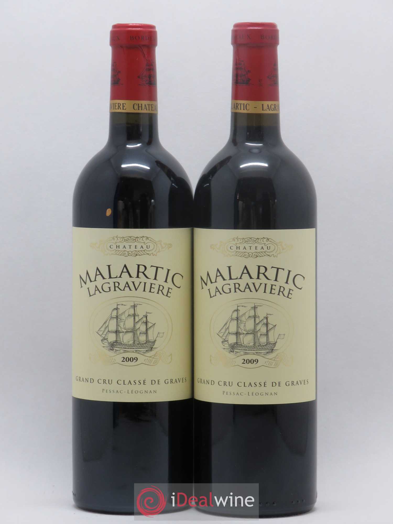 Château Malartic-Lagravière Cru Classé de Graves 2009 - Lot de 2 bouteilles - 0