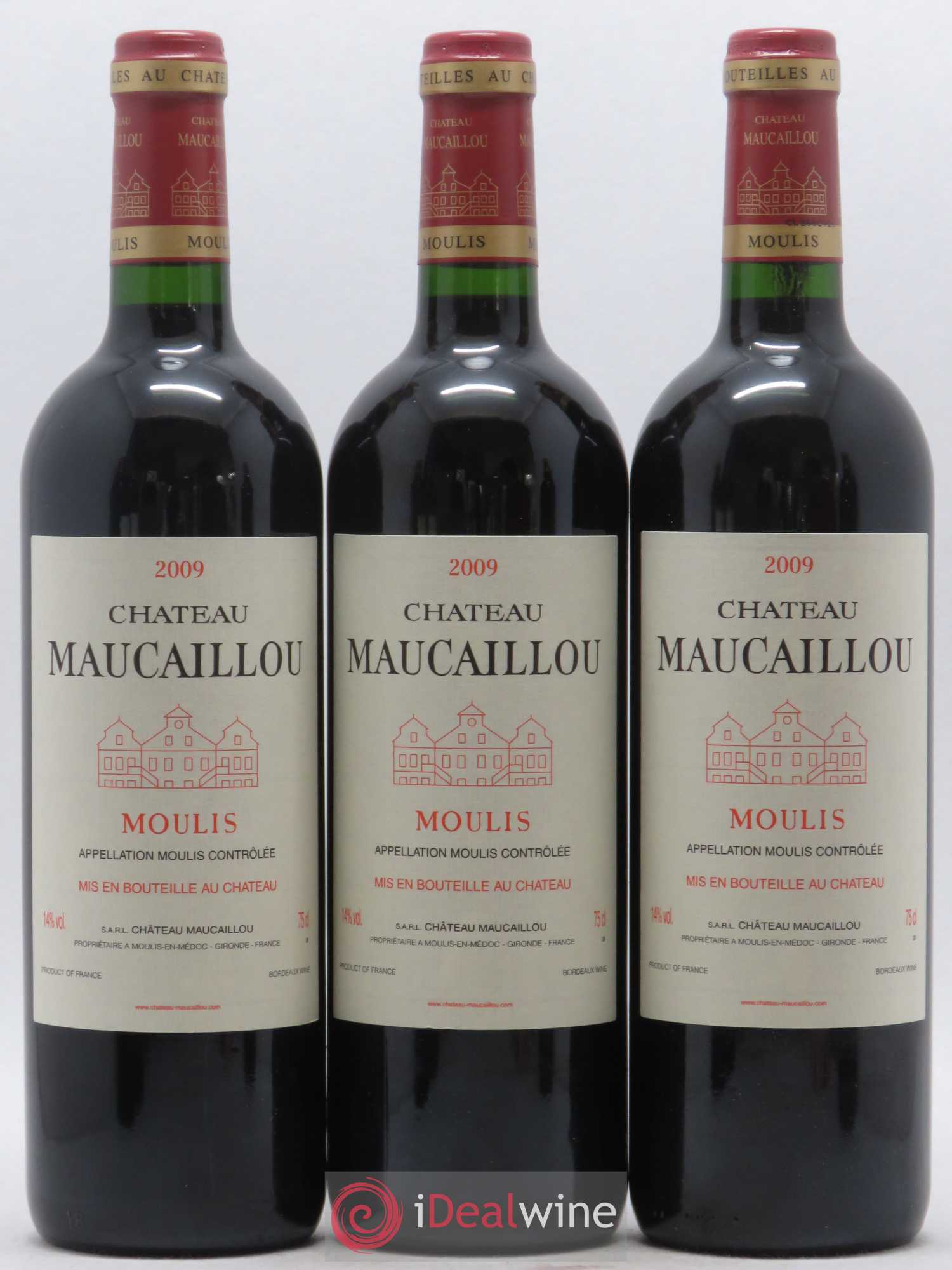 Château Maucaillou 2009 - Lot de 6 bouteilles - 1