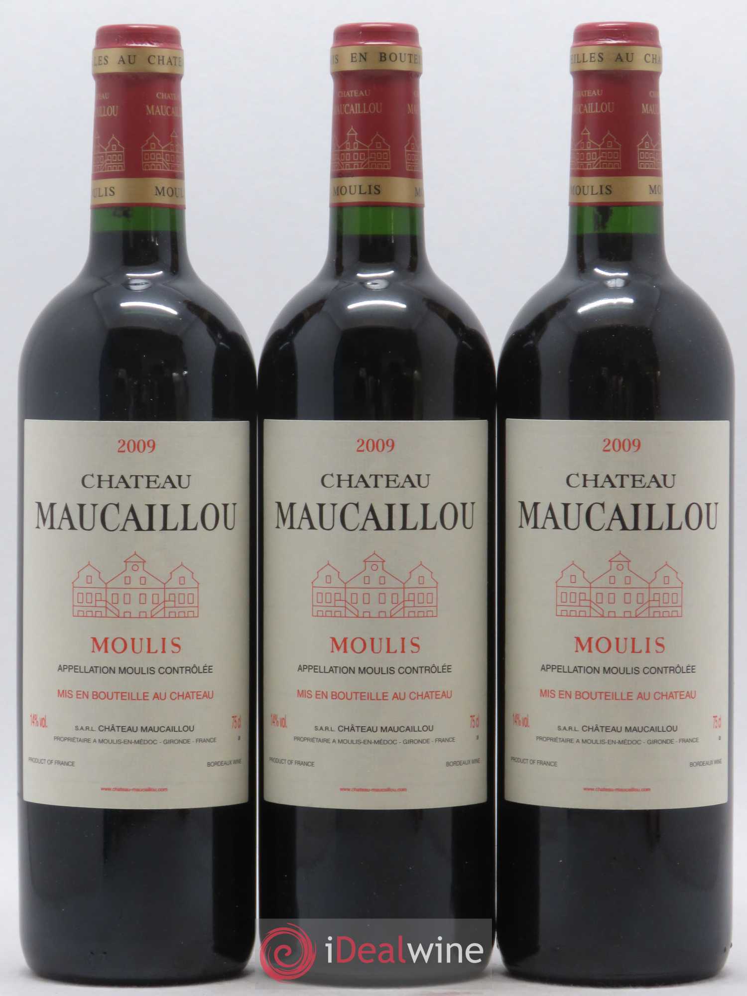 Château Maucaillou 2009 - Lot de 6 bouteilles - 2