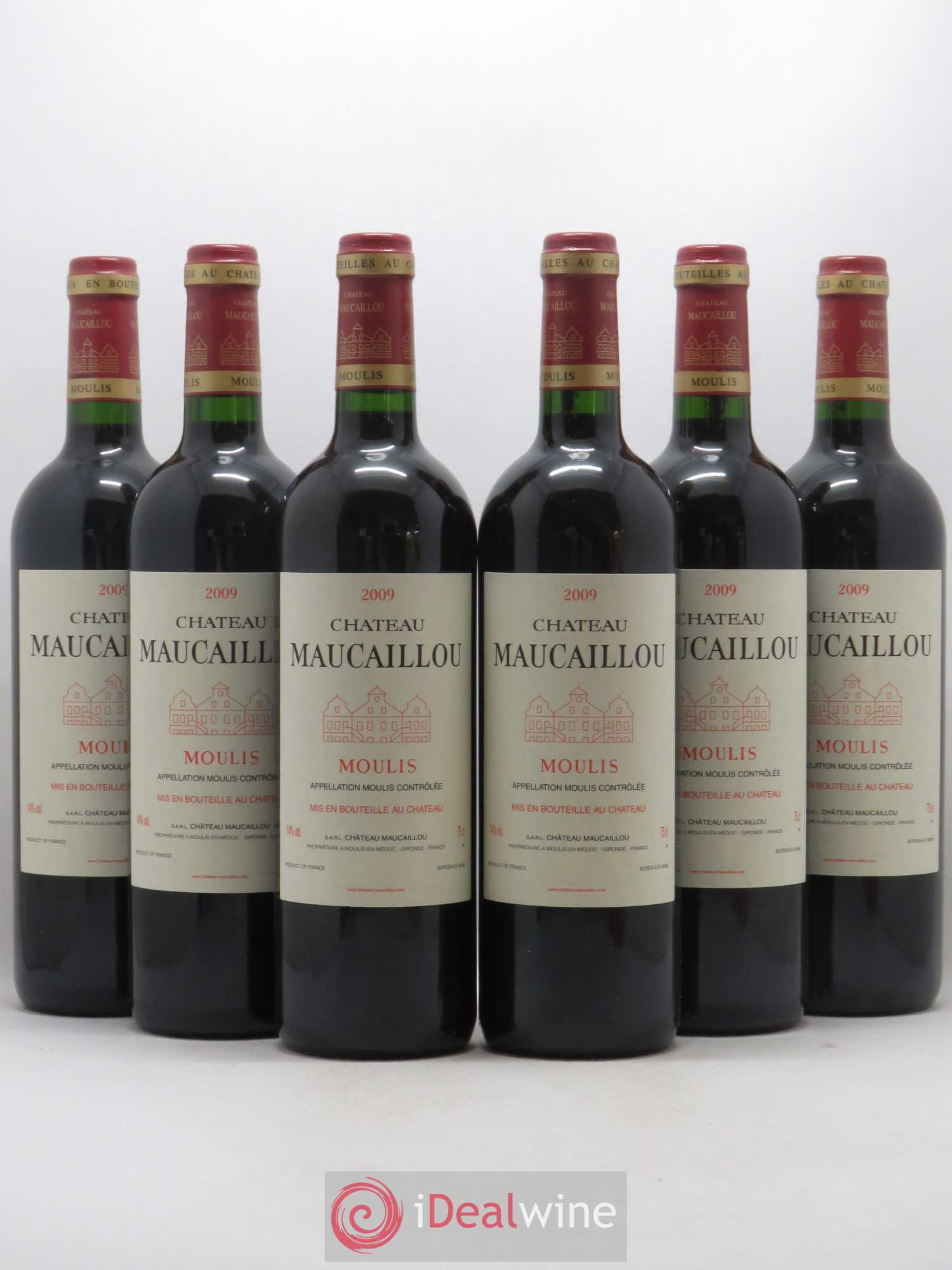 Château Maucaillou 2009 - Lot de 6 bouteilles - 0