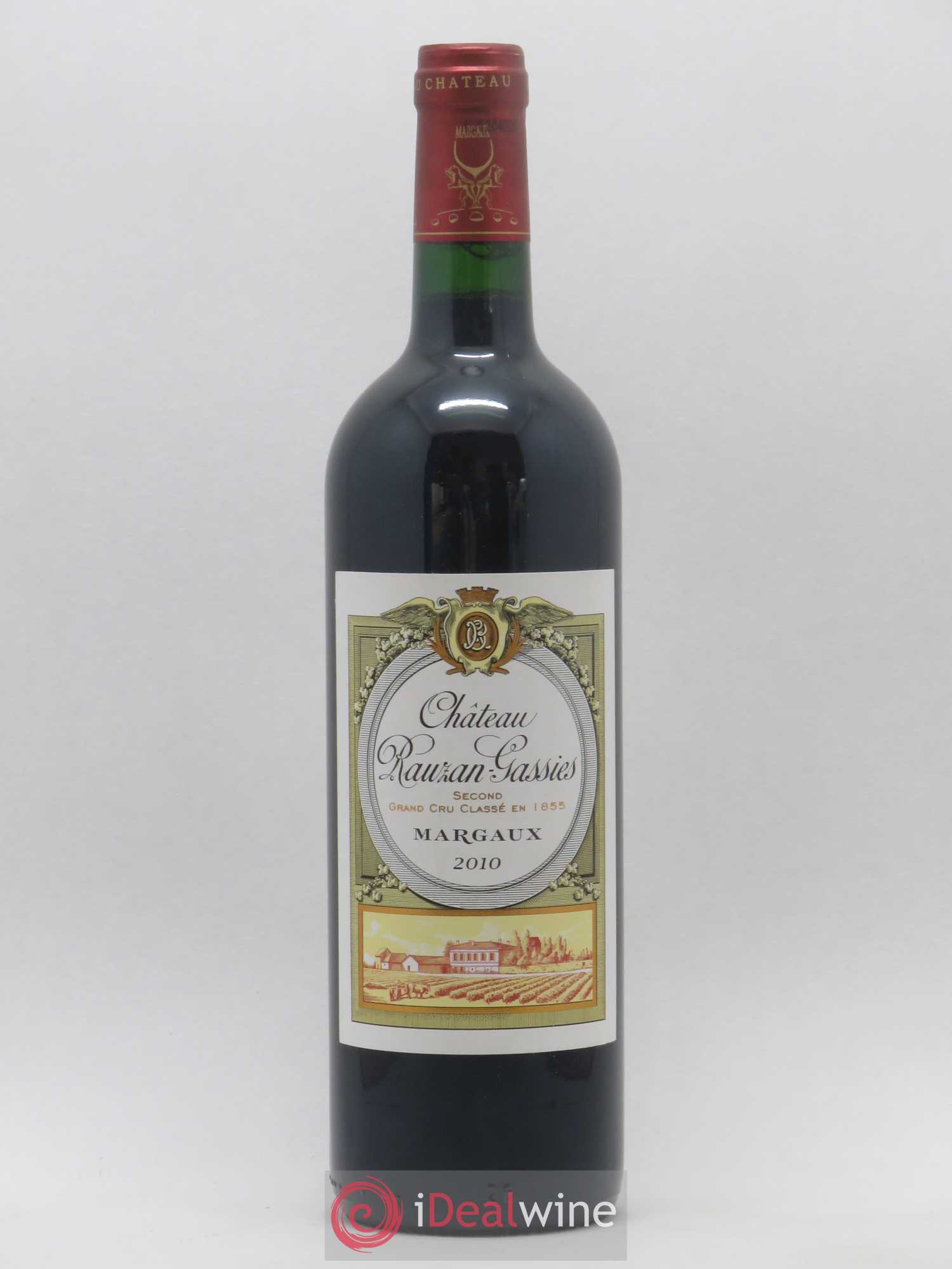 Château Rauzan-Gassies 2ème Grand Cru Classé 2010 - Lot de 1 bouteille - 0