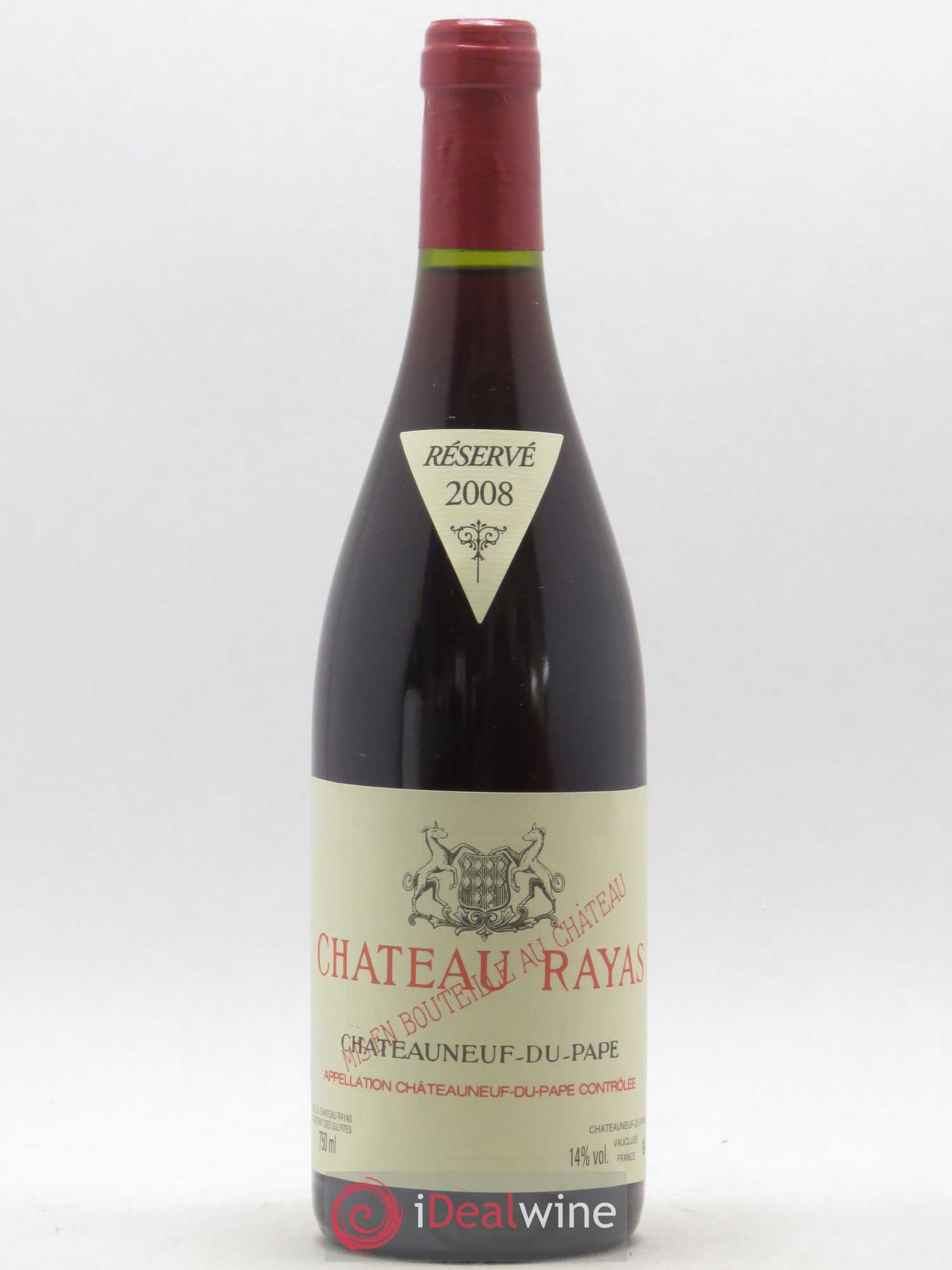 Châteauneuf-du-Pape Château Rayas Emmanuel Reynaud 2008 - Lot de 1 bouteille - 0