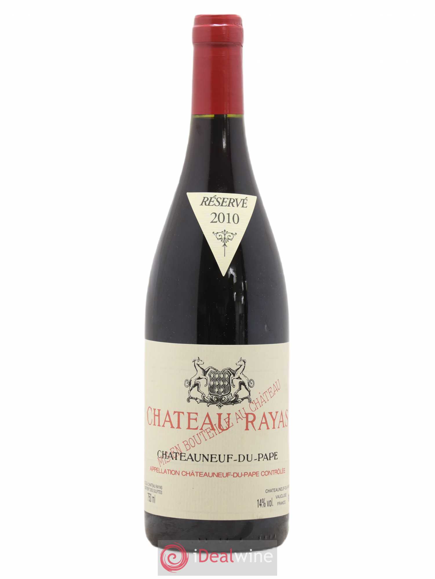 Châteauneuf-du-Pape Château Rayas Emmanuel Reynaud 2010 - Lot de 1 bouteille - 0
