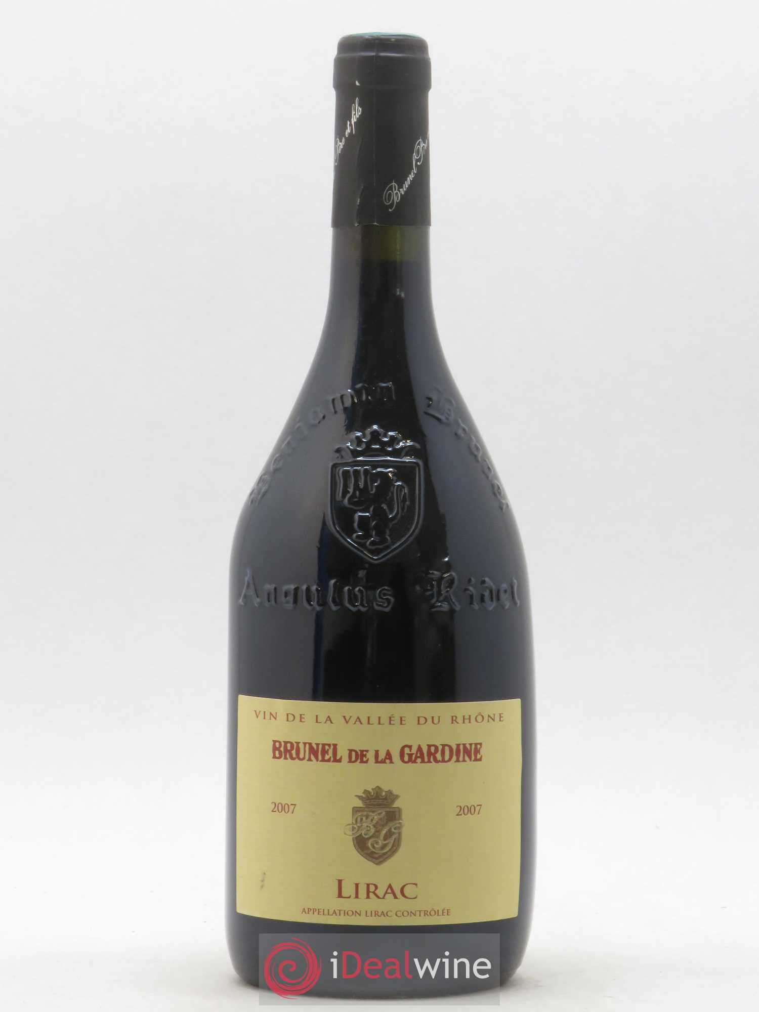 Lirac Brunel de la Gardine 2007 - Posten von 1 Flasche - 0