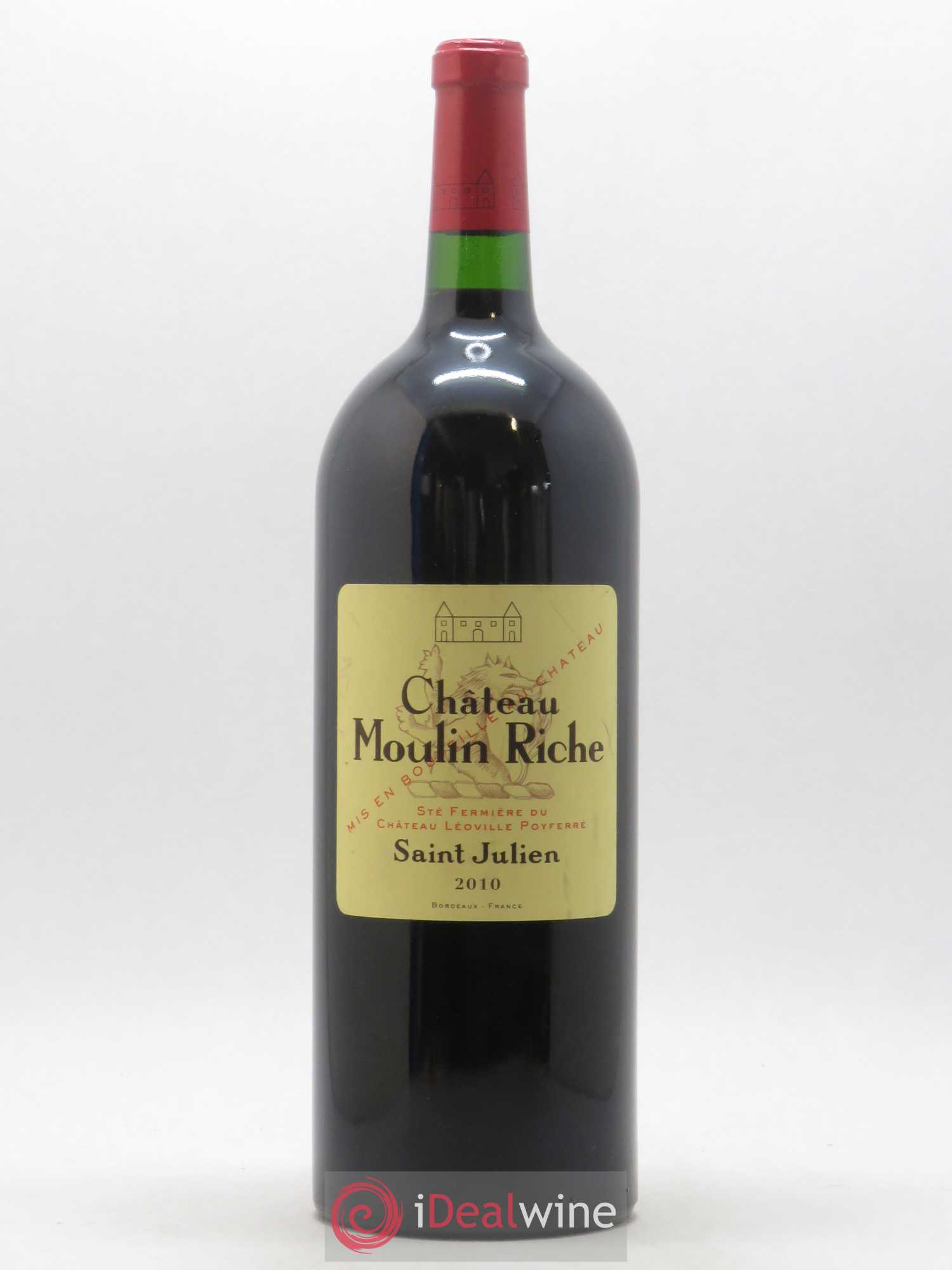 Château Moulin Riche 2010 - Posten von 1 Magnum - 0