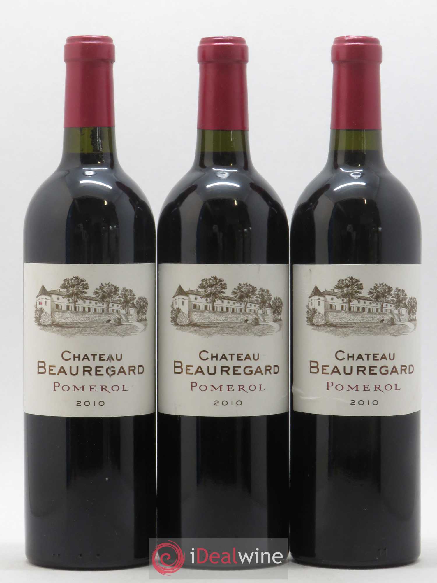 Château Beauregard 2010 - Lot de 3 bouteilles - 0