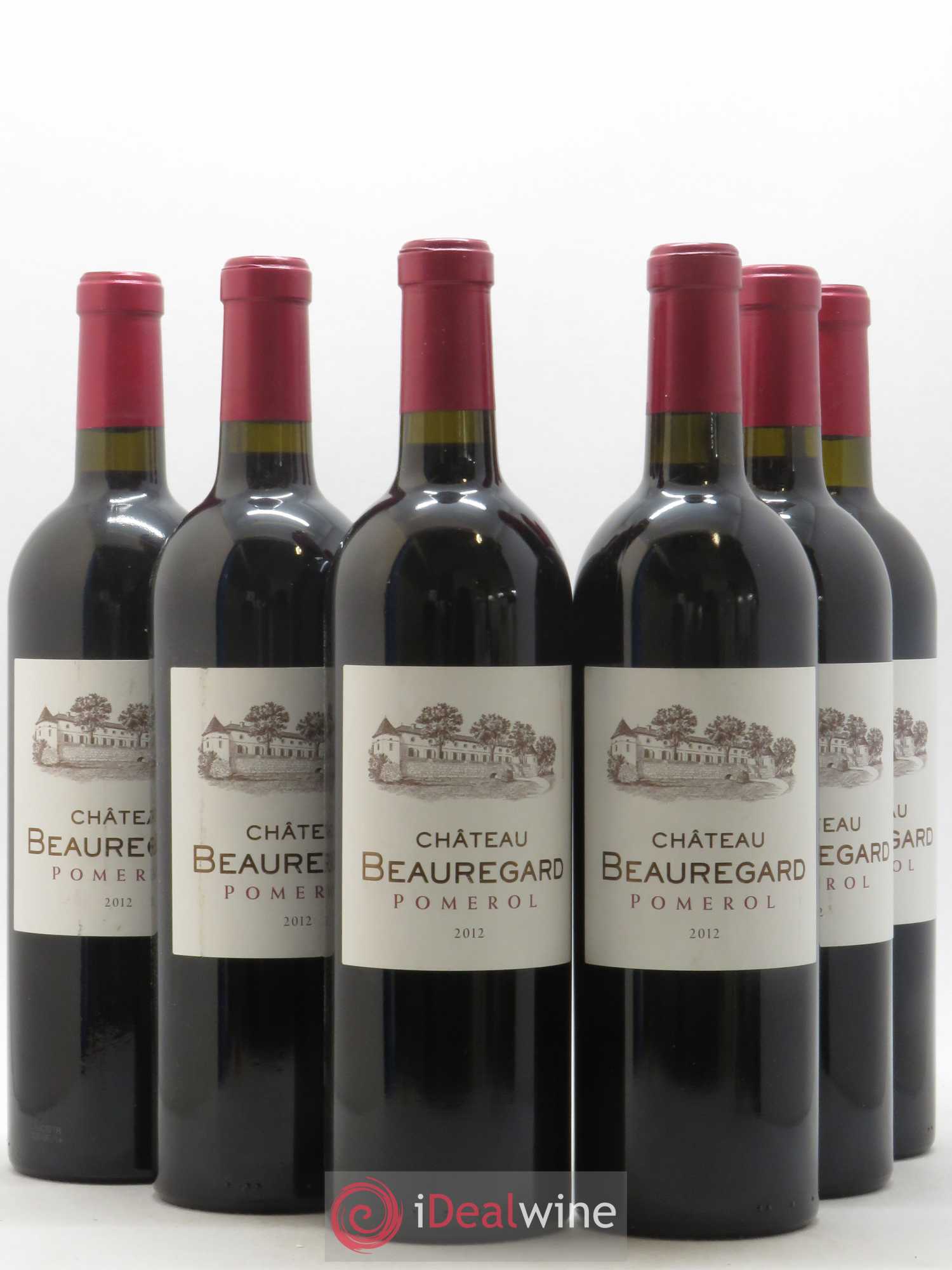Château Beauregard 2012 - Lot de 6 bouteilles - 0