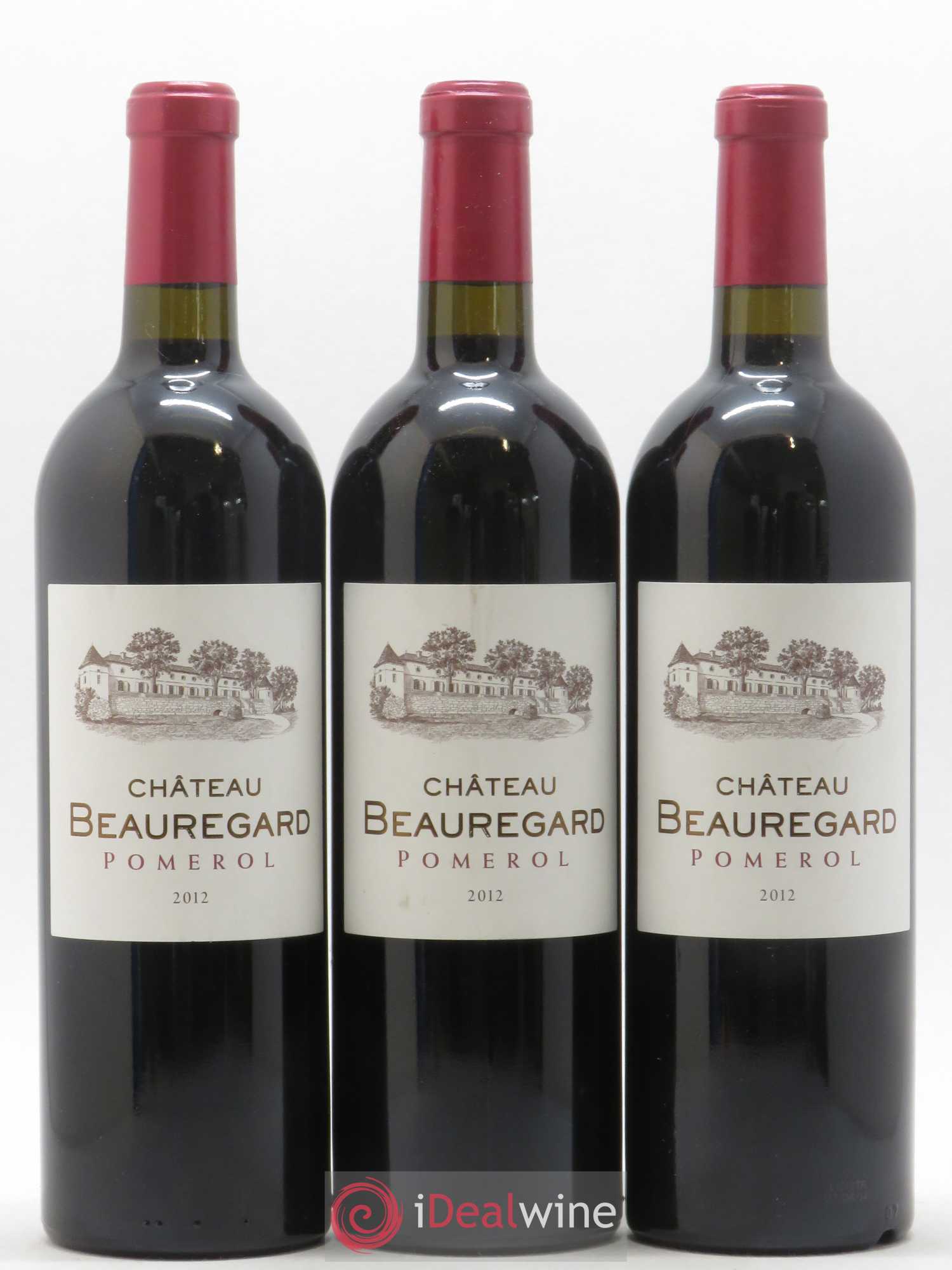 Château Beauregard 2012 - Lot de 3 bouteilles - 0