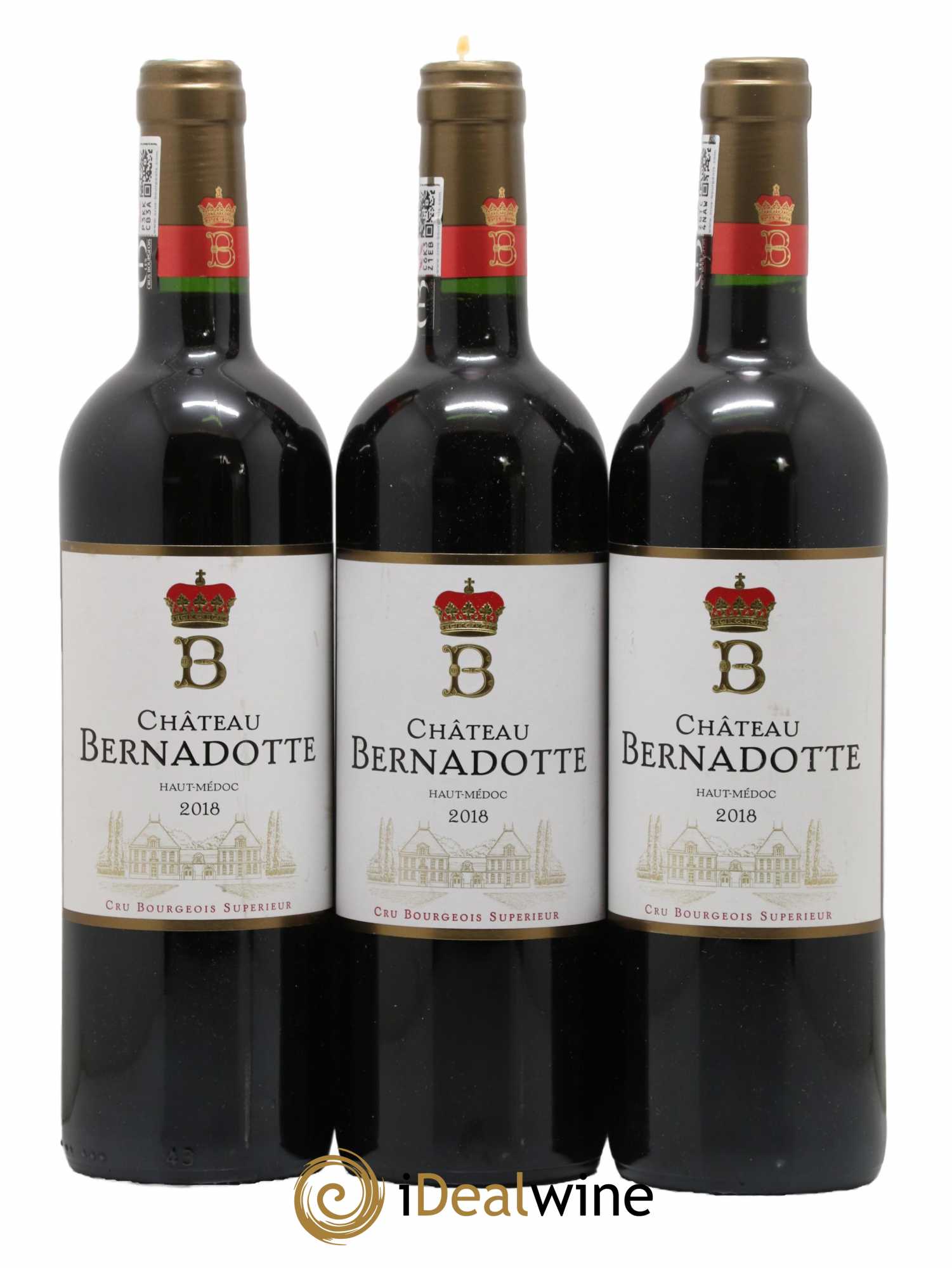 Château Bernadotte 2018 - Lot de 3 bouteilles - 0