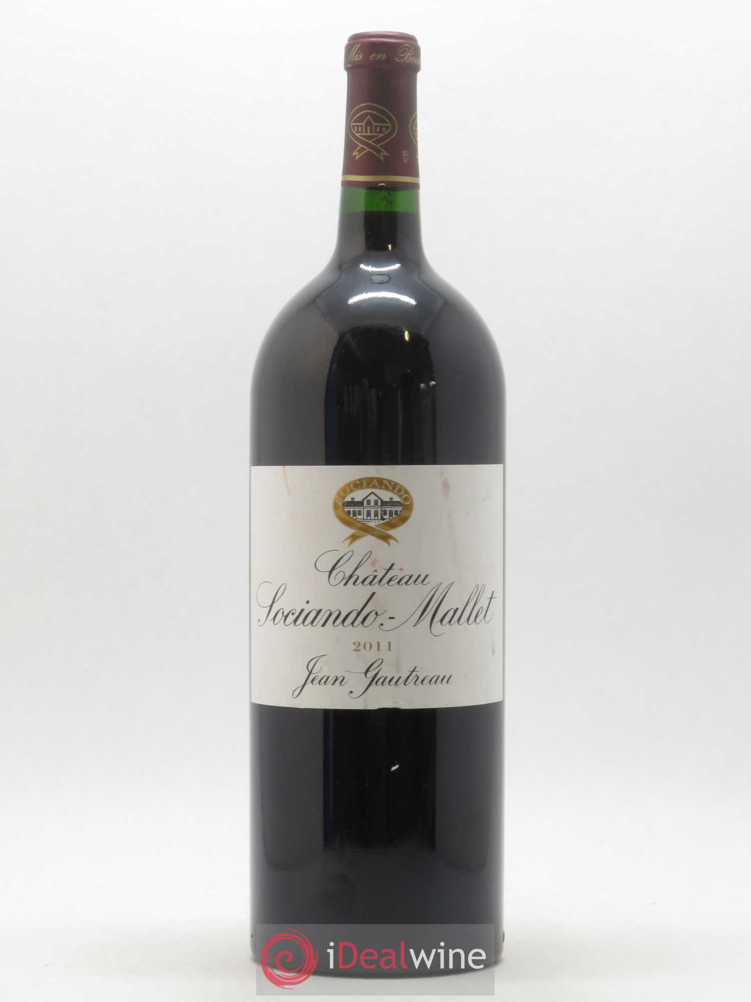 Château Sociando Mallet 2011 - Lot de 1 magnum - 0