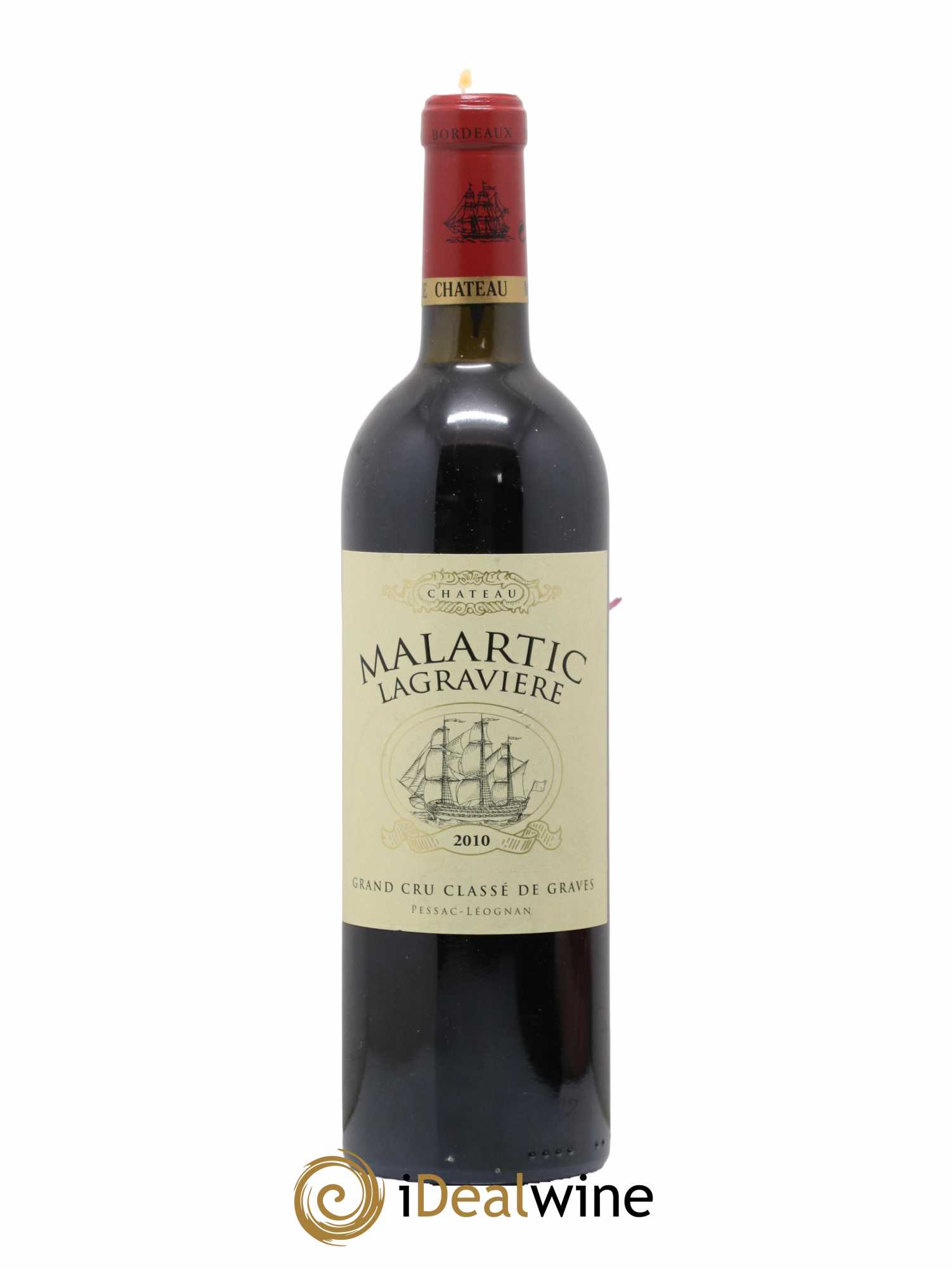 Château Malartic-Lagravière Cru Classé de Graves 2010 - Lot de 1 bouteille - 0