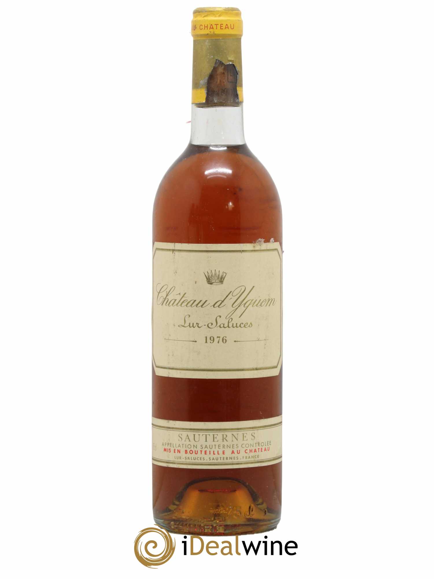 Château d' Yquem 1er Cru Classé Supérieur 1976 - Lotto di 1 bottiglia - 0