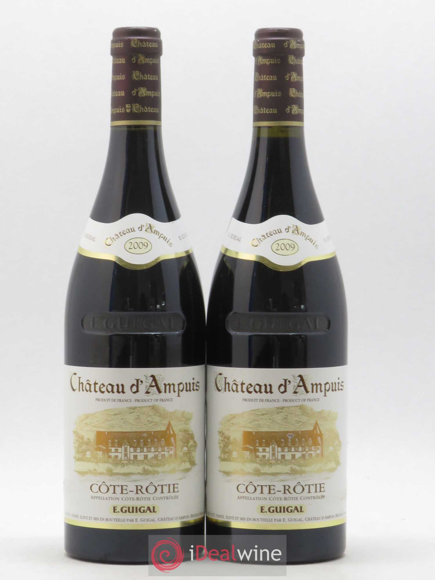 Côte-Rôtie Château d'Ampuis Guigal 2009 - Lot de 2 bouteilles - 0