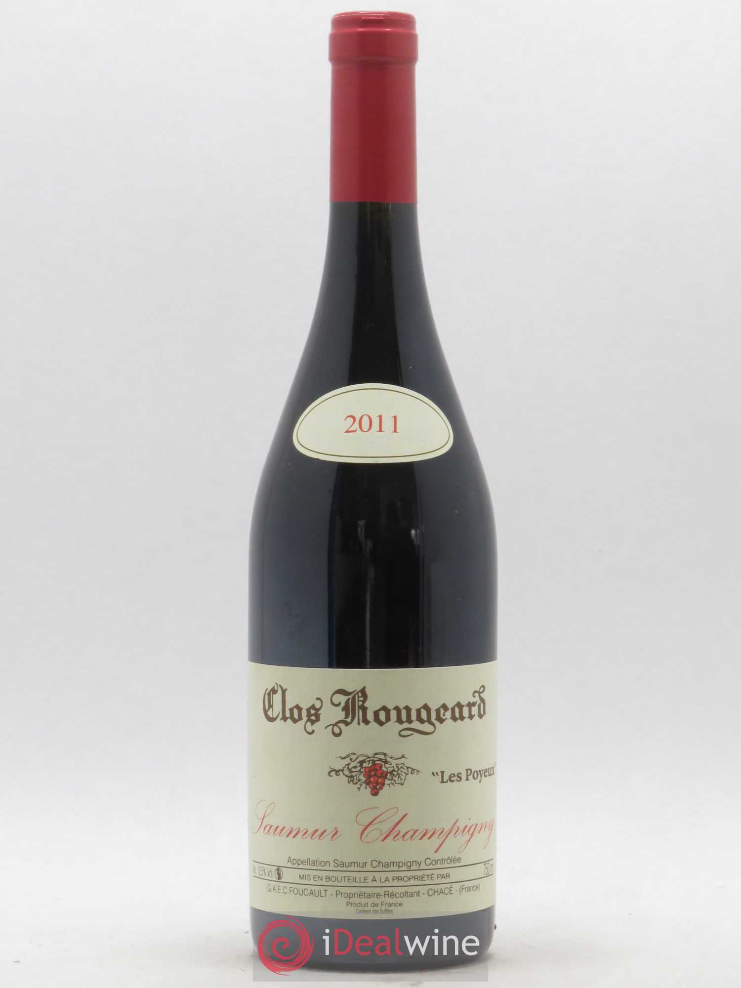 Saumur-Champigny Les Poyeux Clos Rougeard 2011 - Lot de 1 bouteille - 0