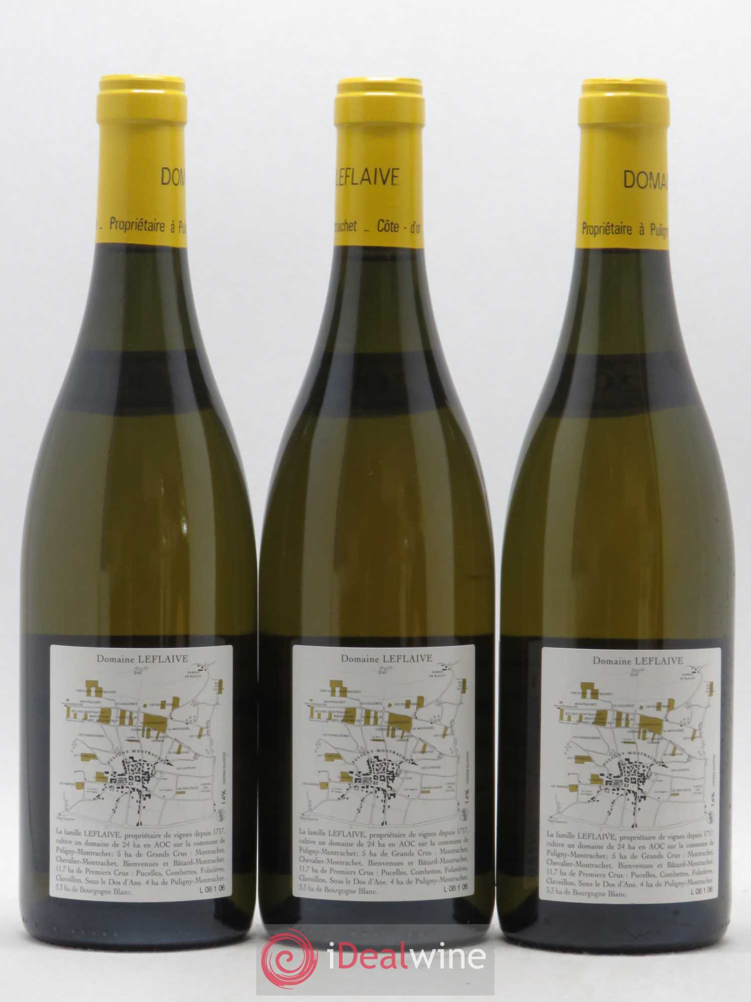 Bâtard-Montrachet Grand Cru Leflaive (Domaine) 2006 - Lot de 3 bouteilles - 1