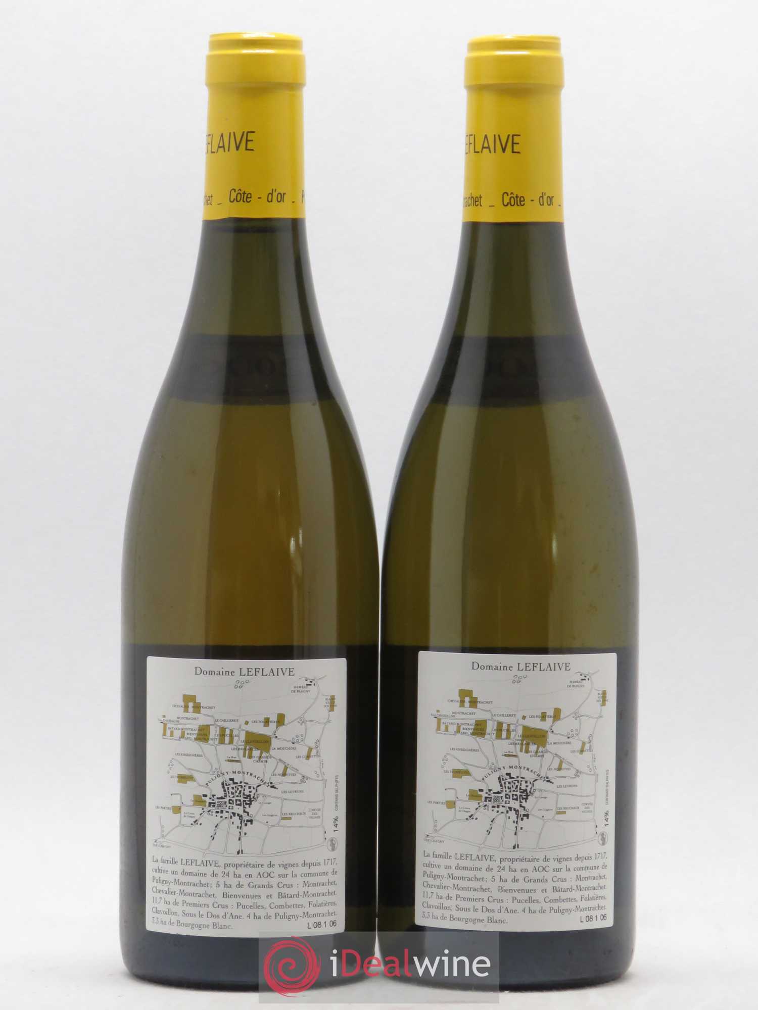 Bâtard-Montrachet Grand Cru Leflaive (Domaine) 2006 - Lot de 2 bouteilles - 1