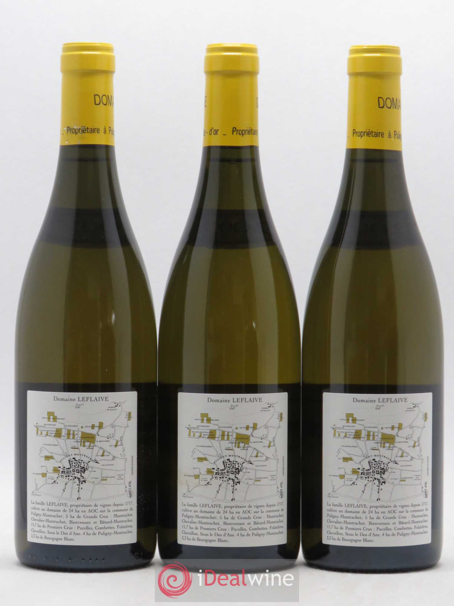 Bâtard-Montrachet Grand Cru Leflaive (Domaine) 2007 - Lot de 3 bouteilles - 1