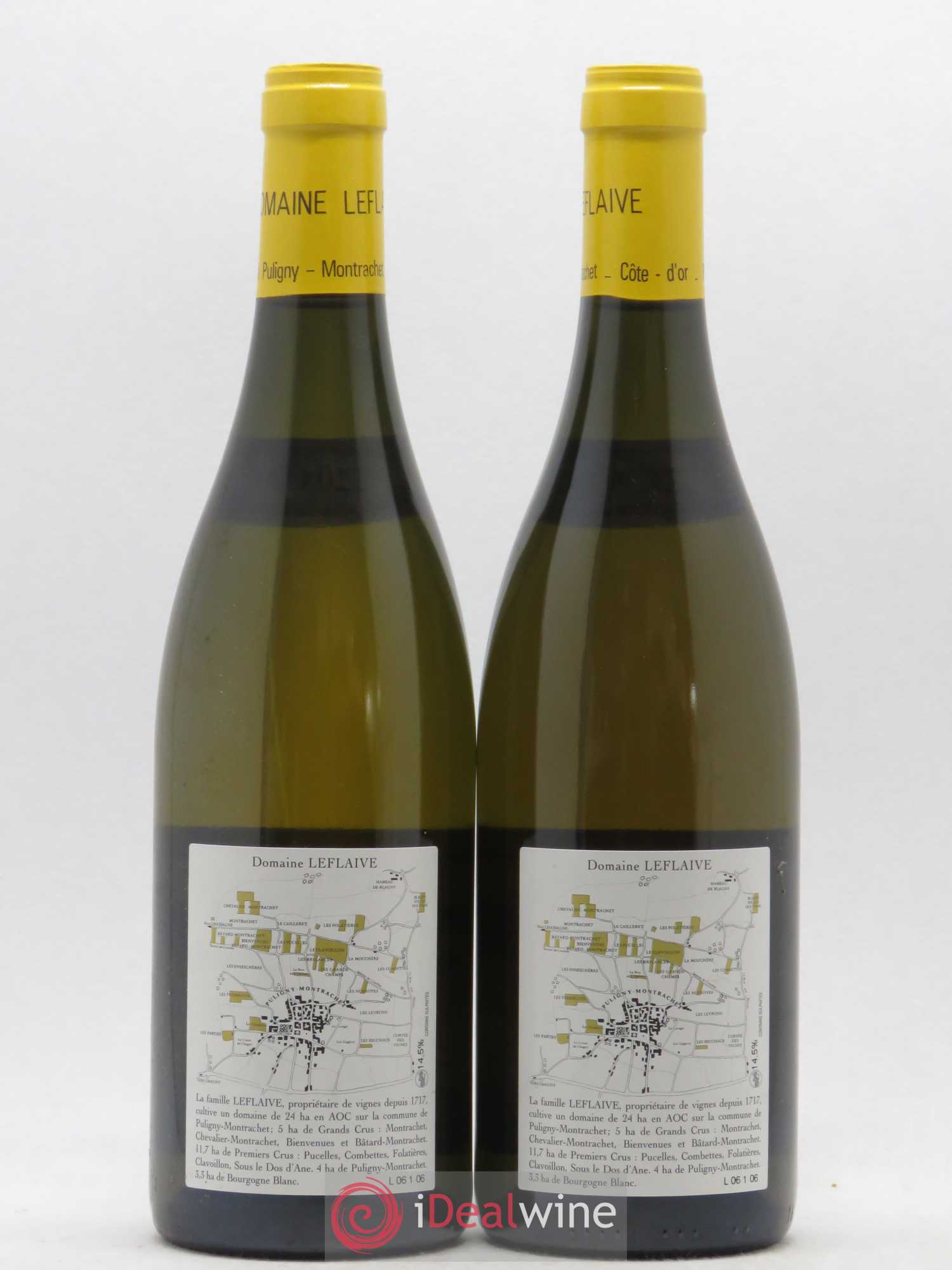 Puligny-Montrachet 1er Cru Les Pucelles Leflaive (Domaine) 2006 - Lot de 2 bouteilles - 1