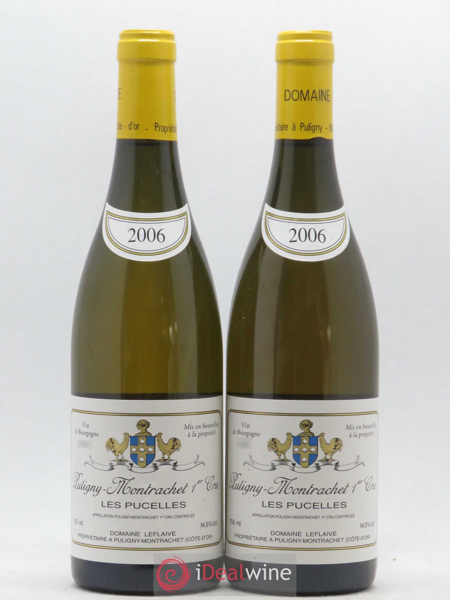 Puligny-Montrachet 1er Cru Les Pucelles Leflaive (Domaine) 2006 - Lot de 2 bouteilles - 0