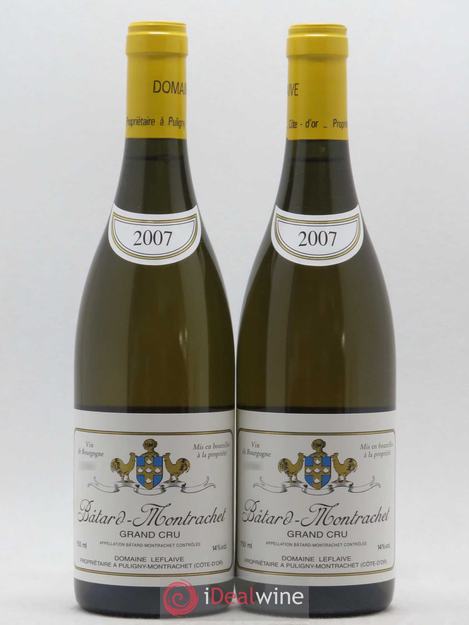 Bâtard-Montrachet Grand Cru Leflaive (Domaine) 2007 - Lot de 2 bouteilles - 0